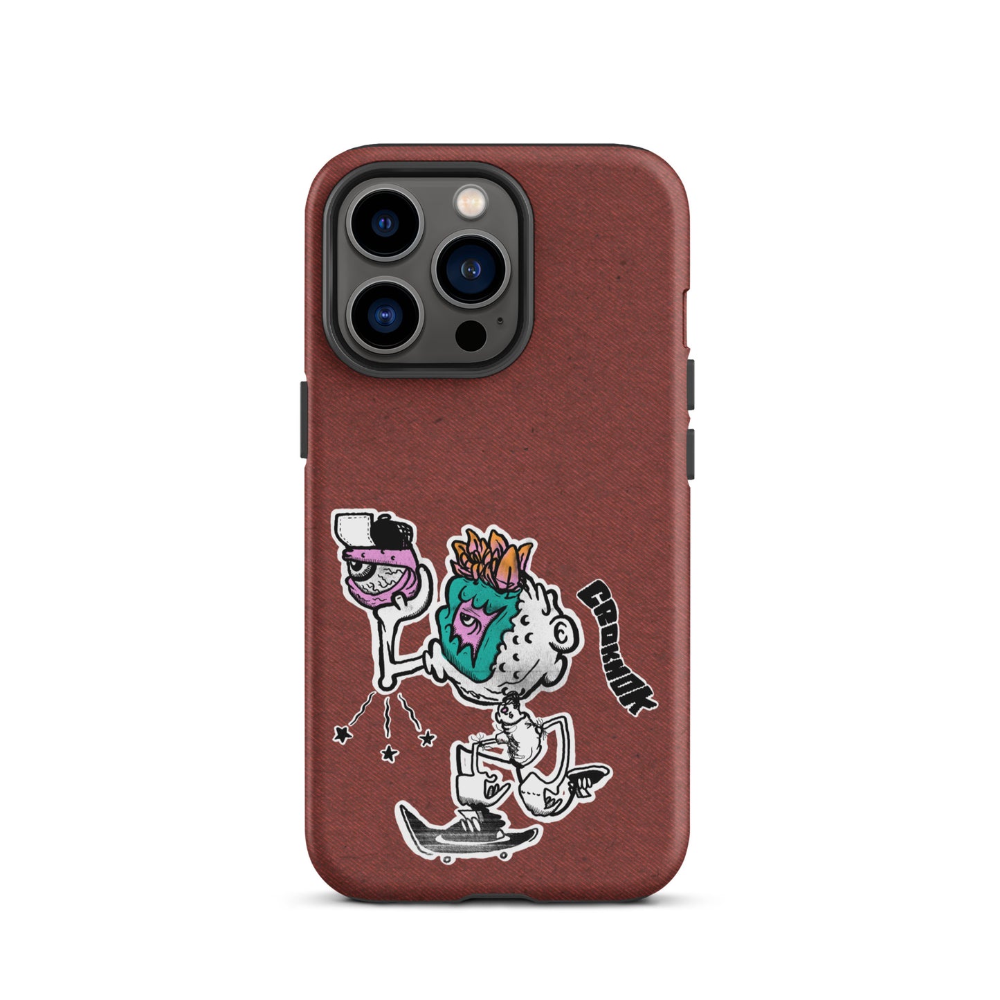 iPhone case - Skateboarding AS0025 Red