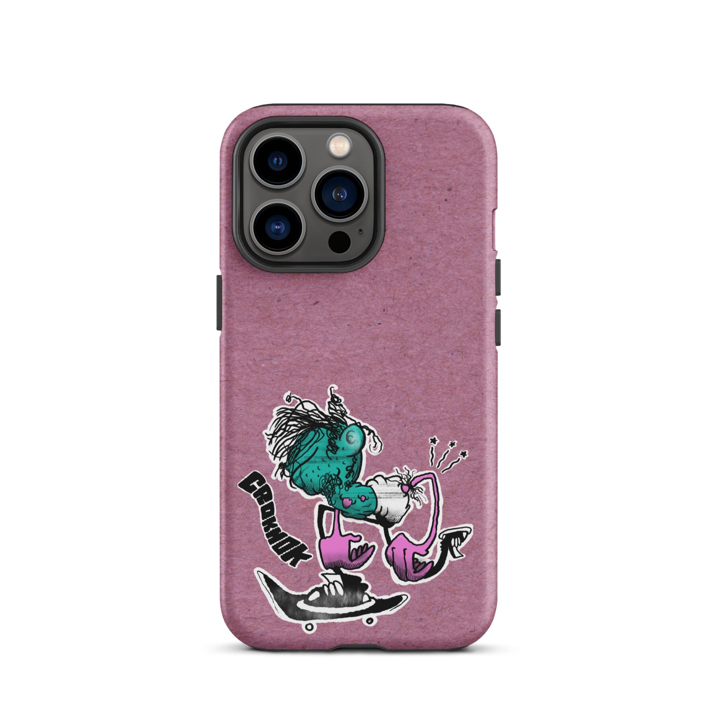 iPhone case - Skateboarding AS0028 Pink