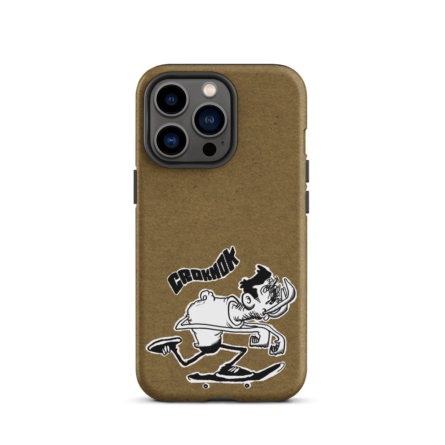 iPhone case - Skateboarding AS0026 Brown