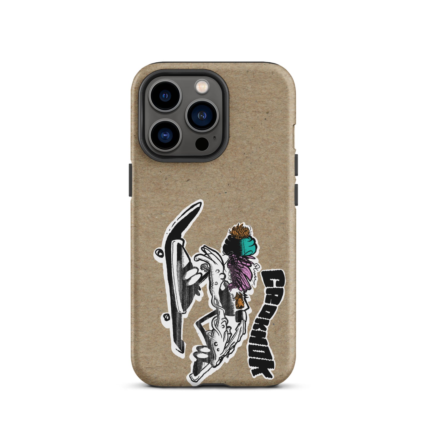 iPhone case - Skateboarding AS0035 Beigh