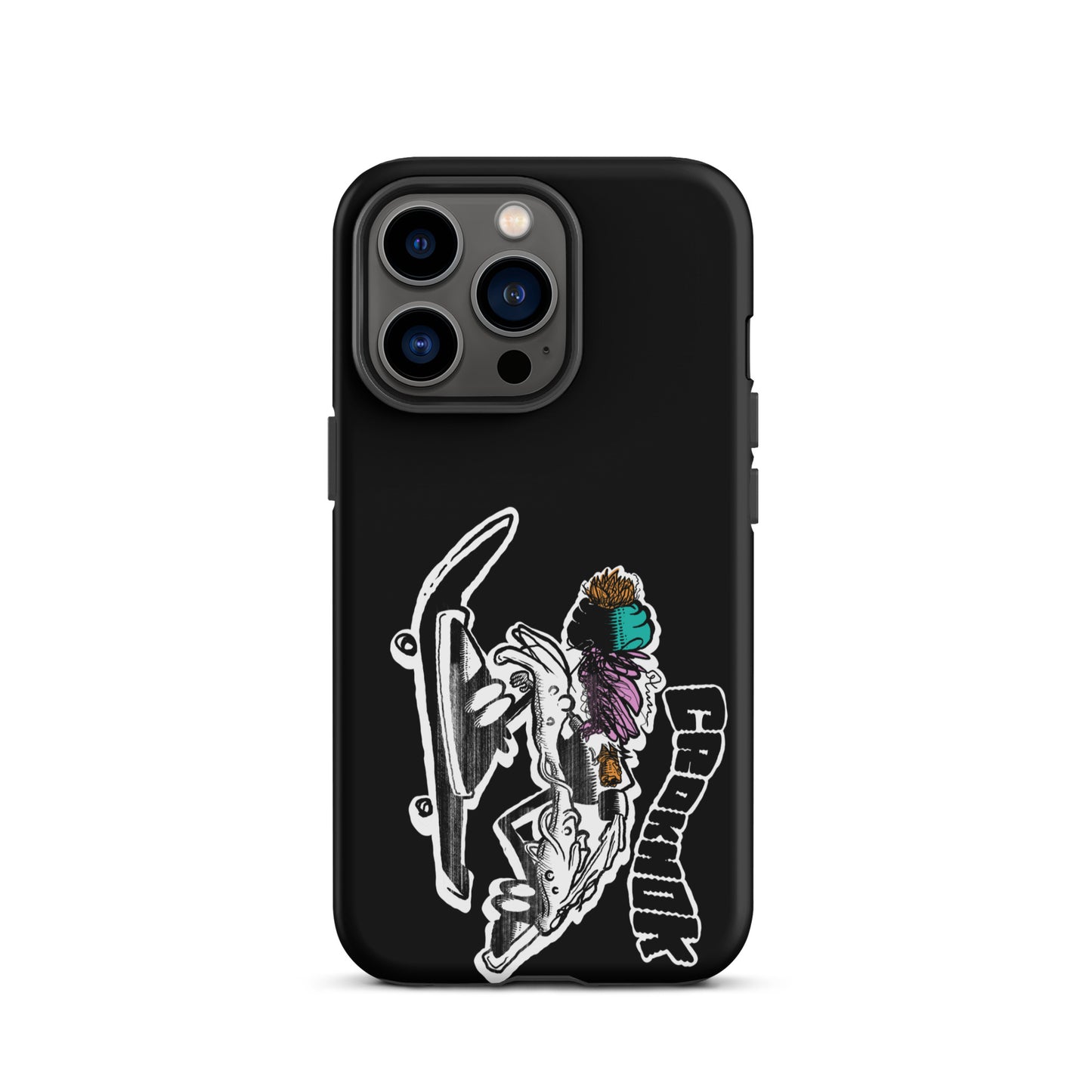 iPhone case - Skateboarding AS0035 Black