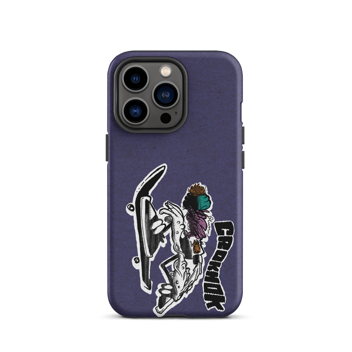 iPhone case - Skateboarding AS0035 Blue