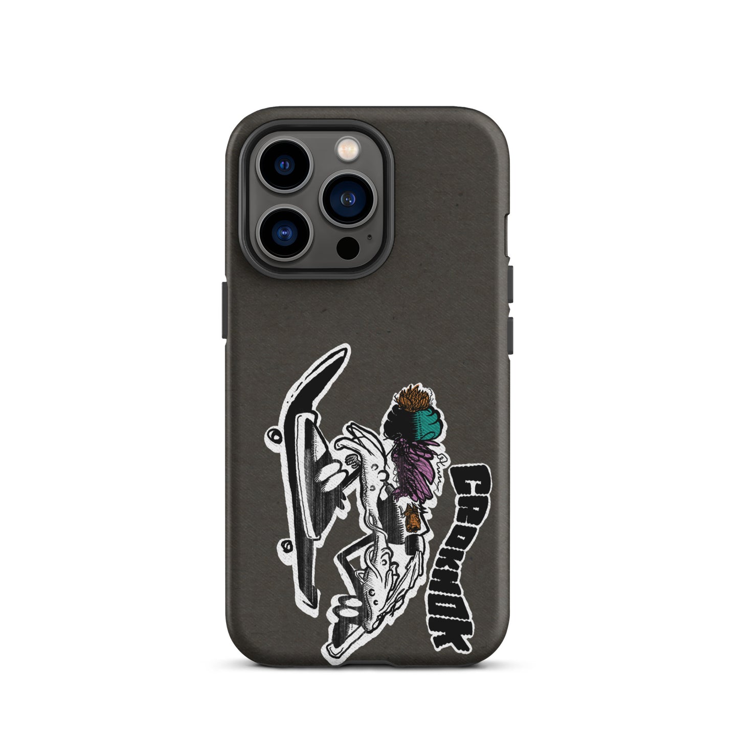 iPhone case - Skateboarding AS0035 Grey