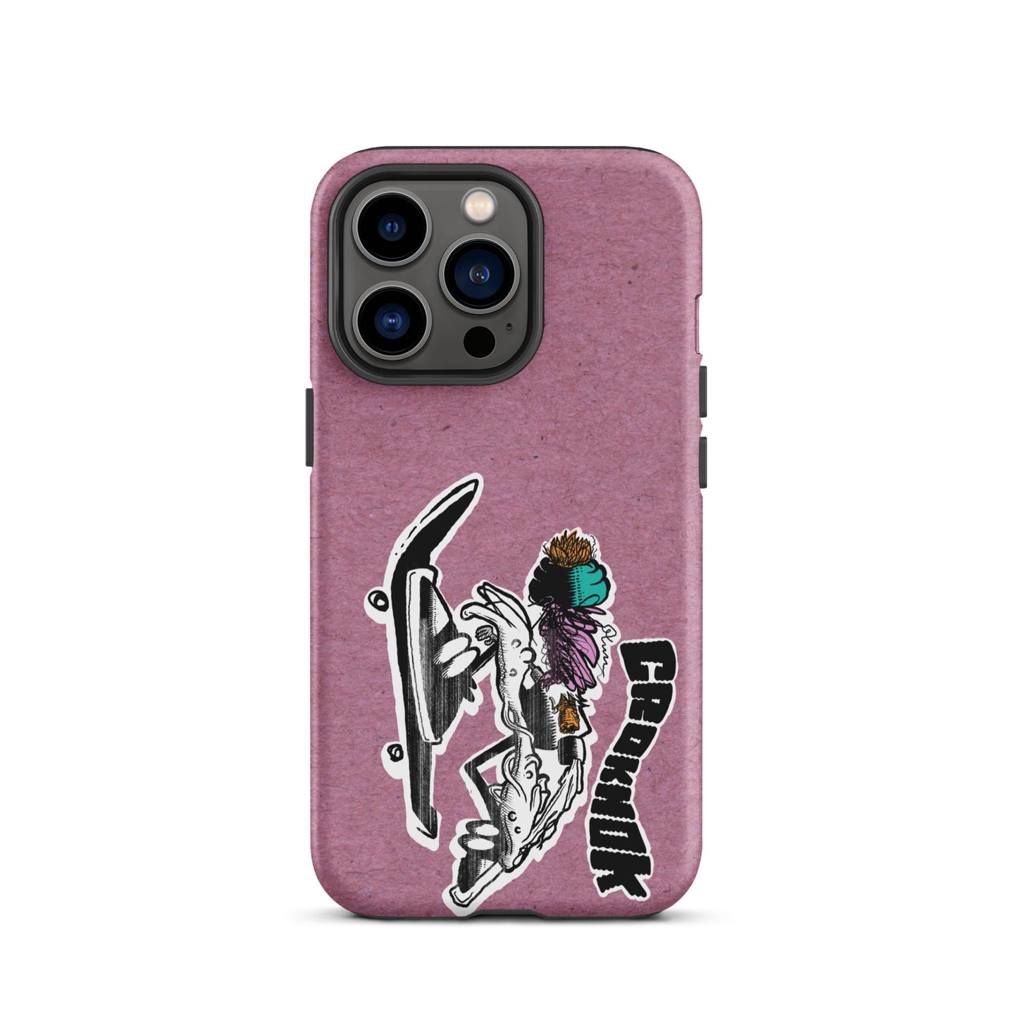 iPhone case - Skateboarding AS0035 Pink