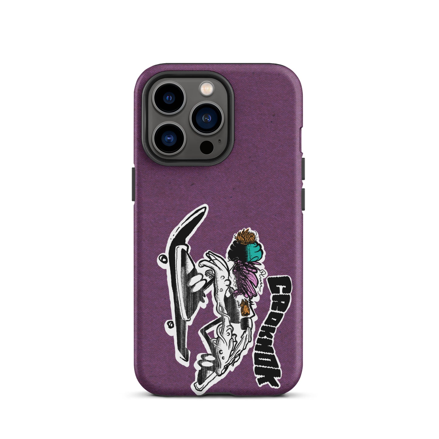 iPhone case - Skateboarding AS0035 Purple