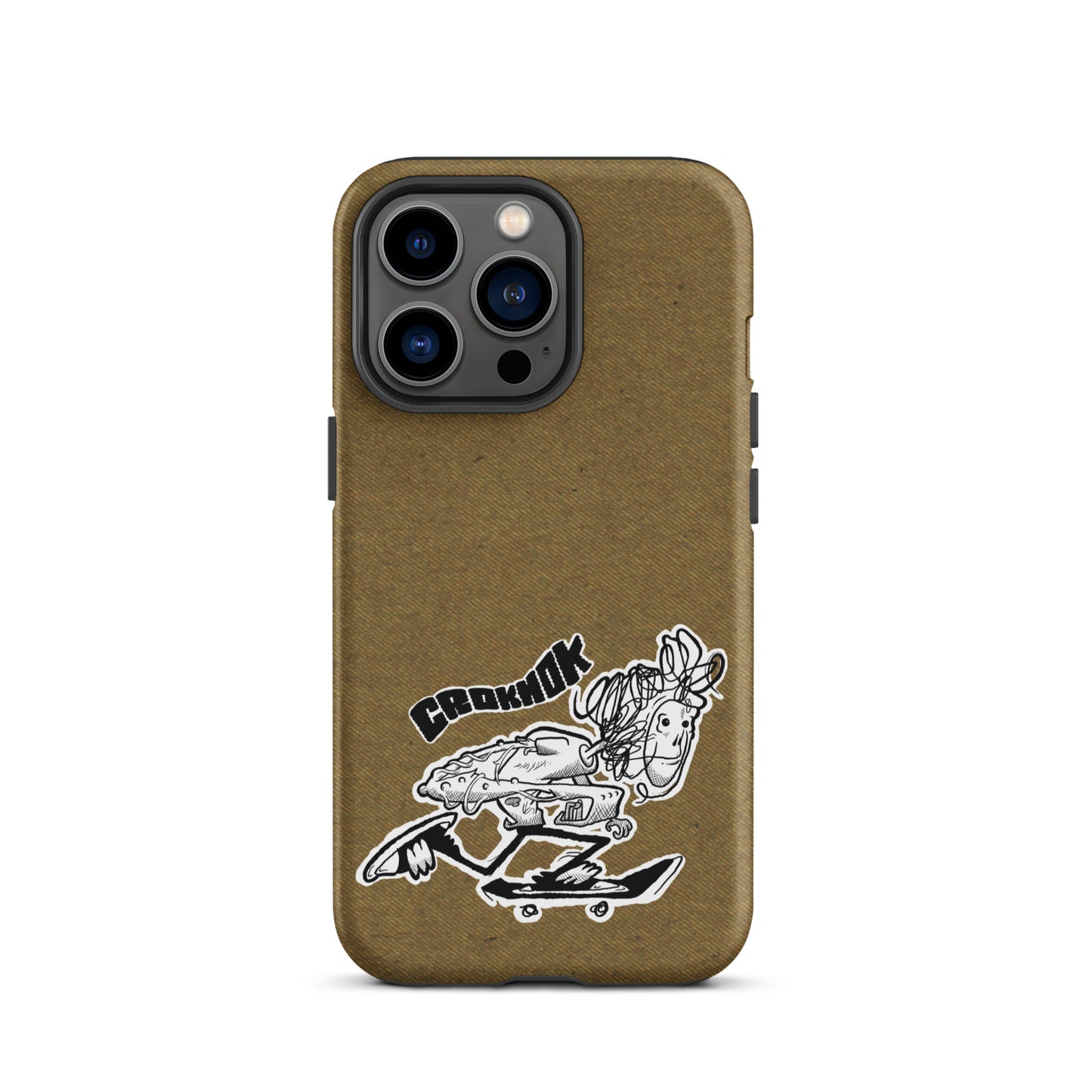 iPhone case - Skateboarding AS0039 Brown