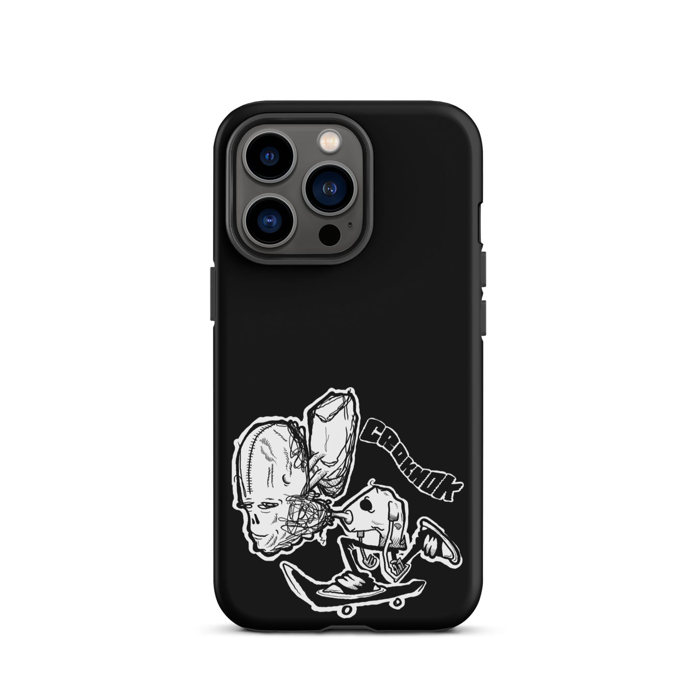 iPhone case - Skateboarding AS0037 Black