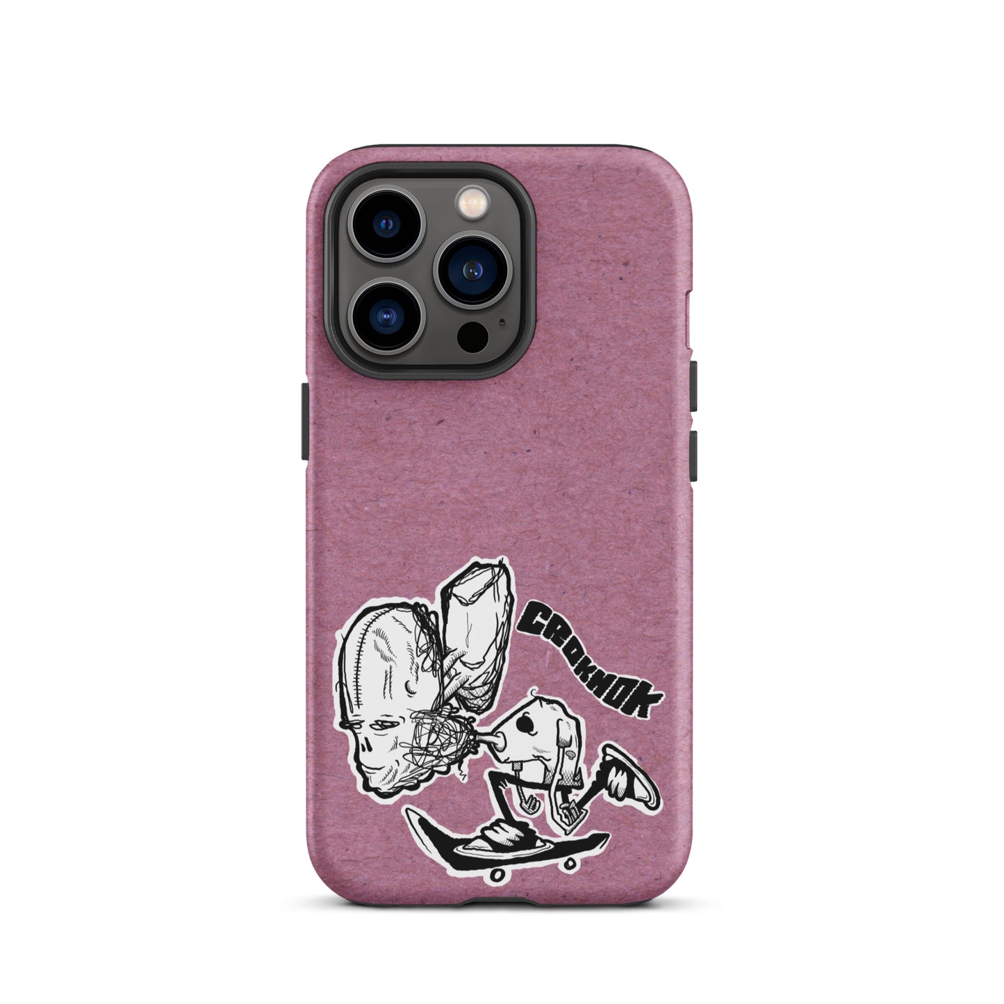 iPhone case - Skateboarding AS0037 Pink