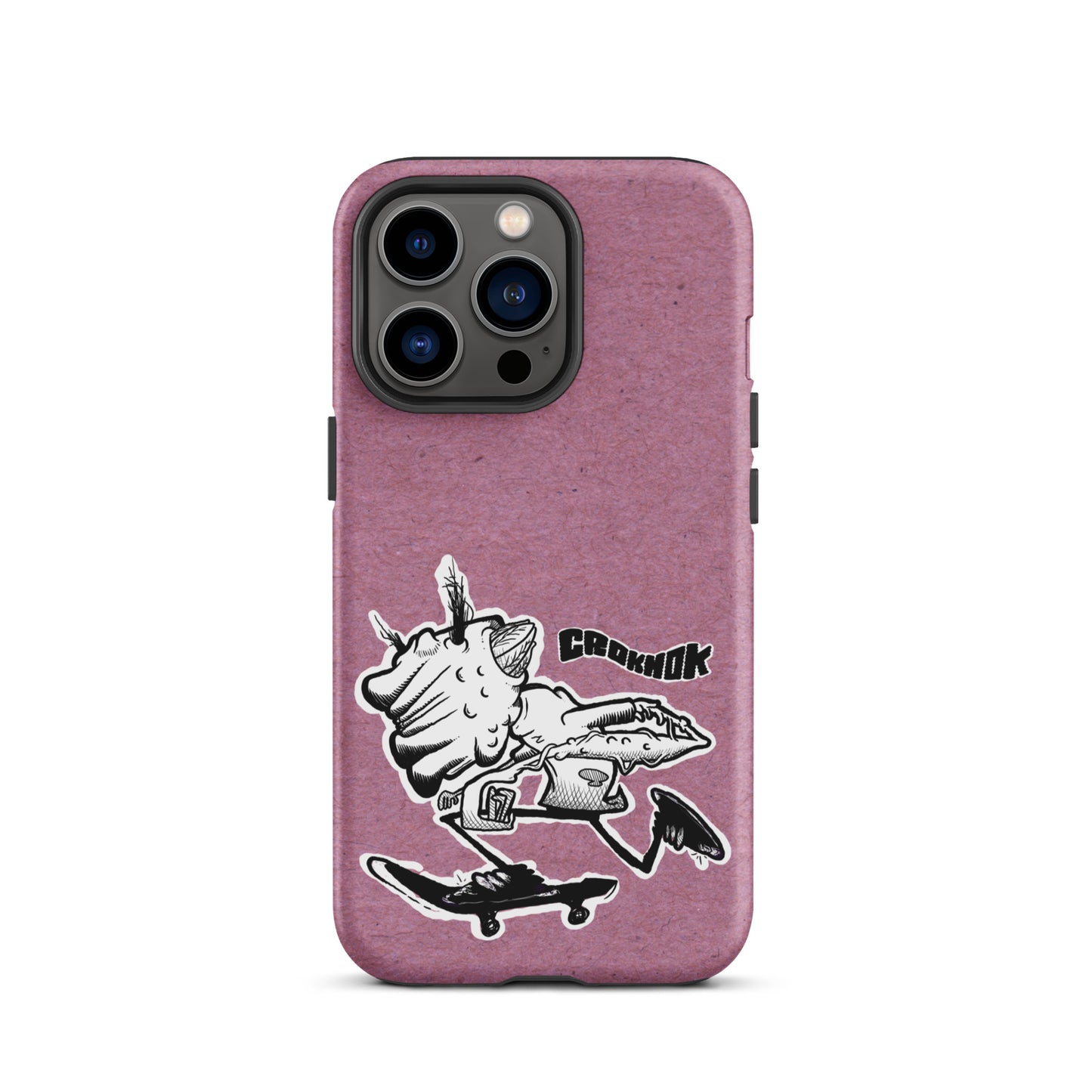 iPhone case - Skateboarding AS0036 Pink