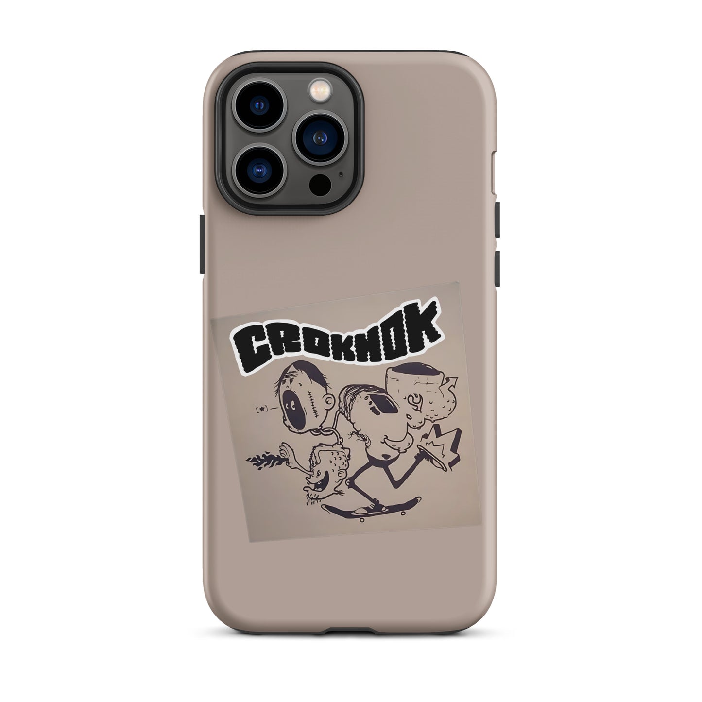 iphone case - croknok skateboarding