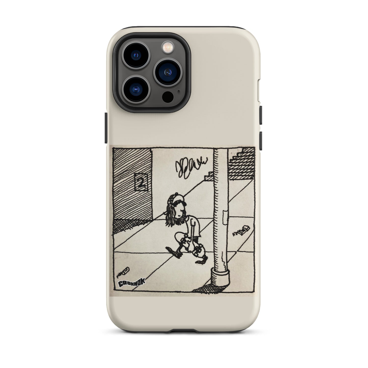 iphone case - skateboarding comics 2308