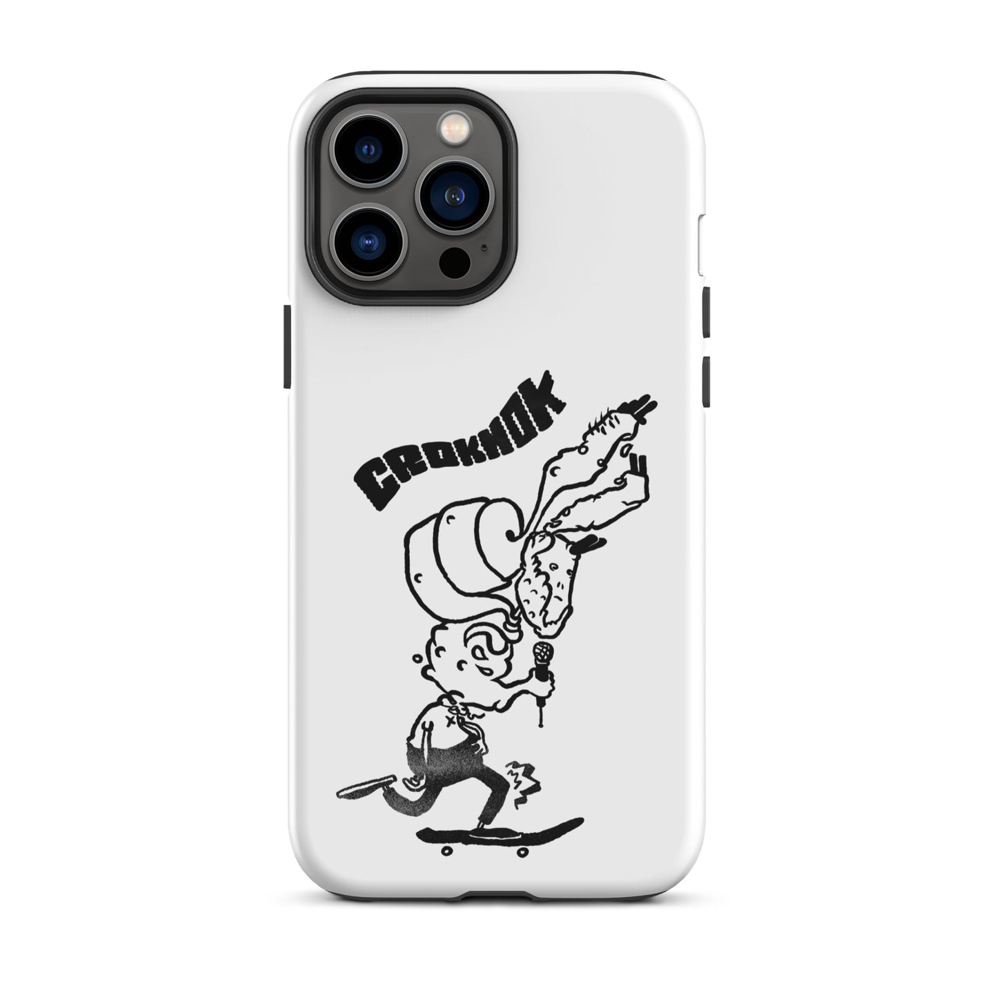 iPhone case - Skateboarding AS0012 White