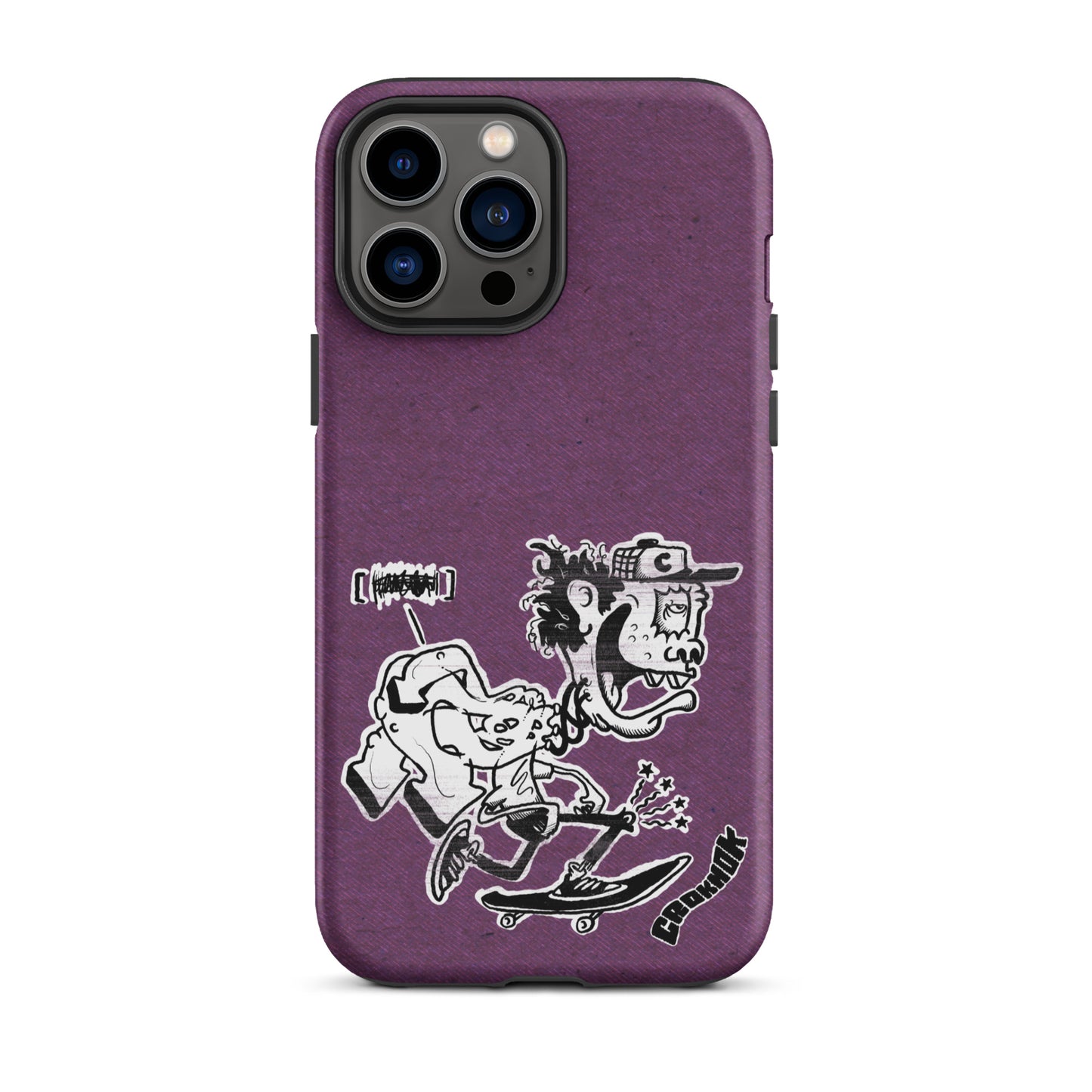 iPhone case - Skateboarding AS0017 Purple