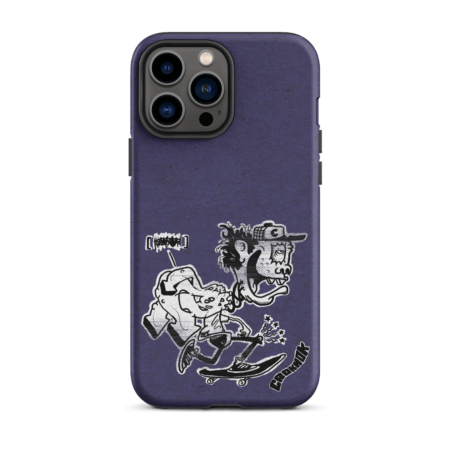 iPhone case - Skateboarding AS0017 Blue