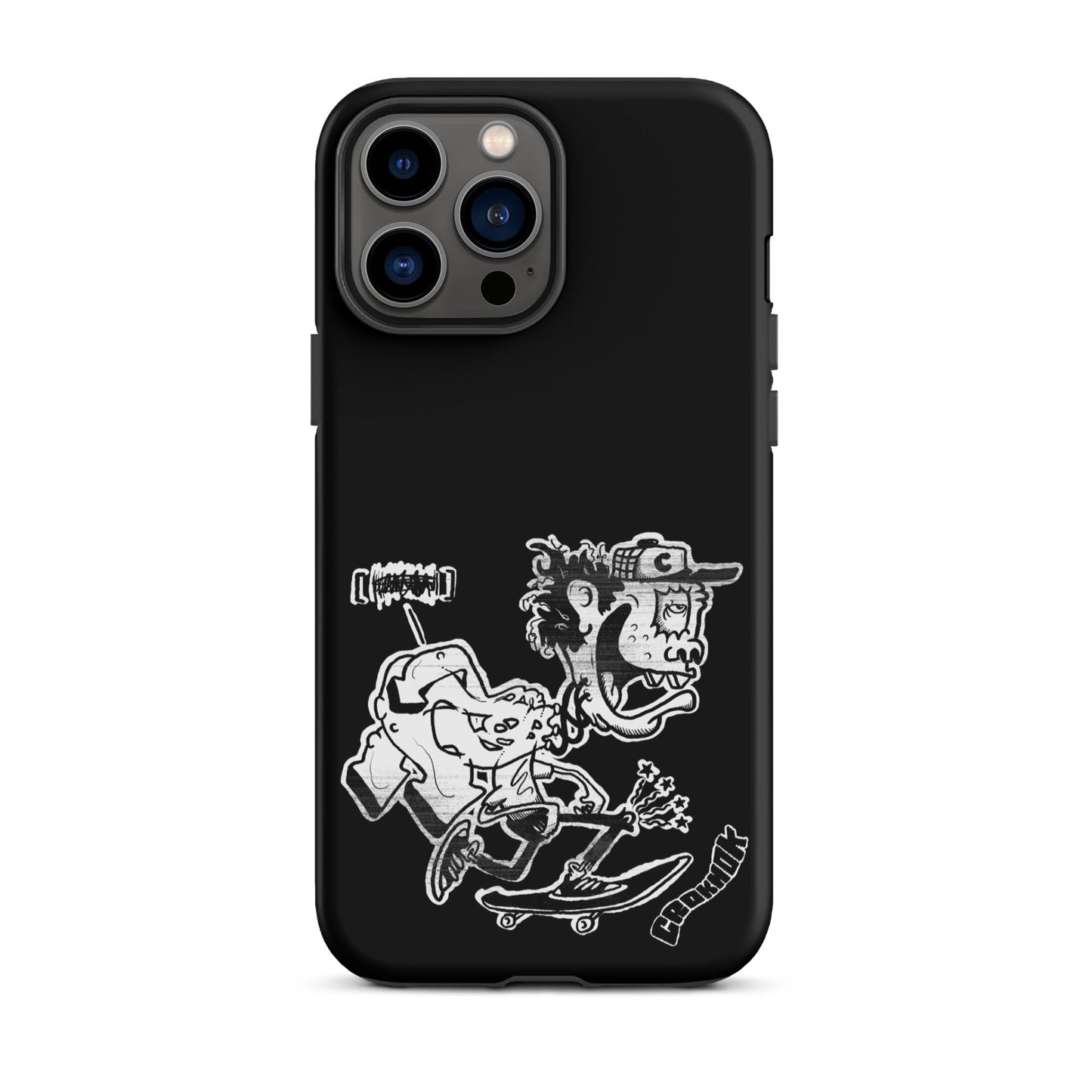 iPhone case - Skateboarding AS0017 Black