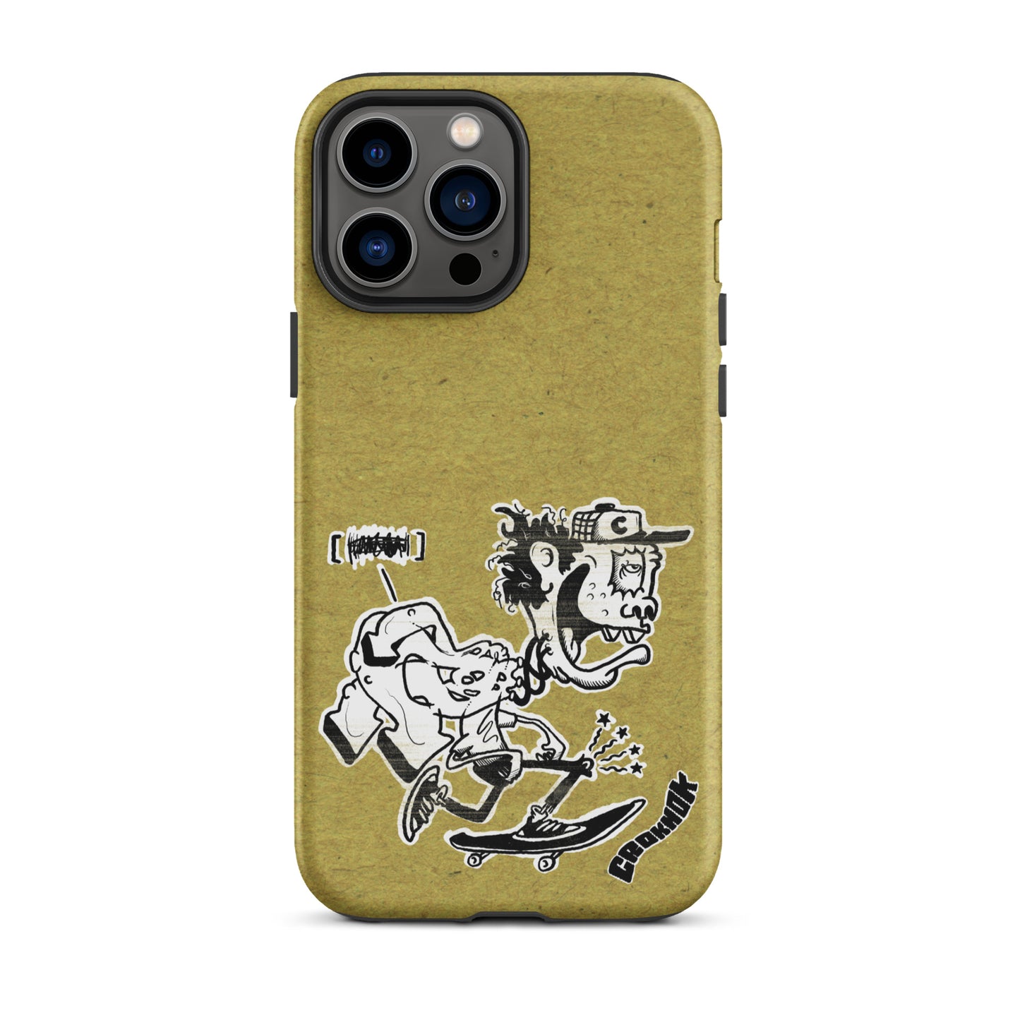 iPhone case - Skateboarding AS0017 Yellow