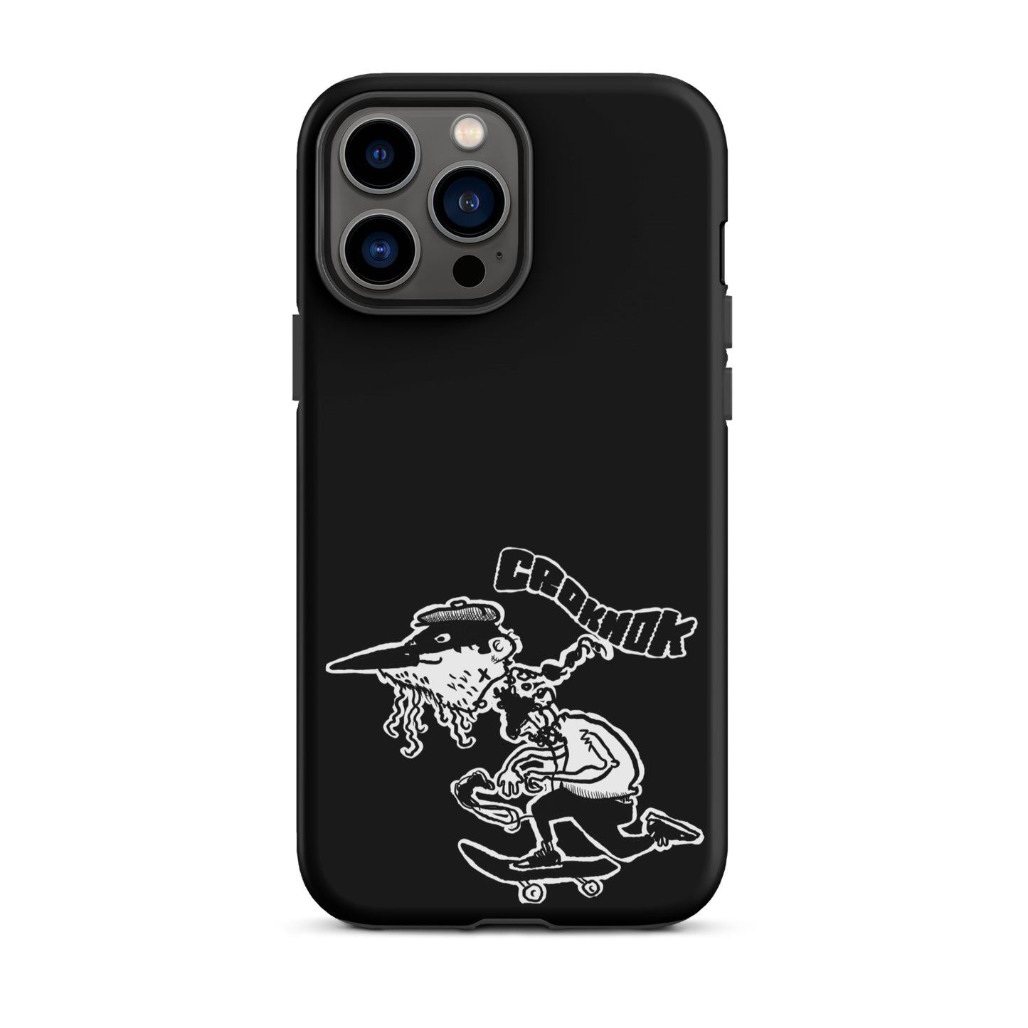 iPhone case - Skateboarding AS0013 Black