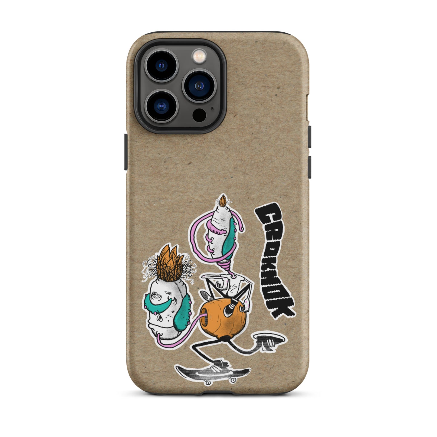 iPhone case - Skateboarding AS0025 beigh