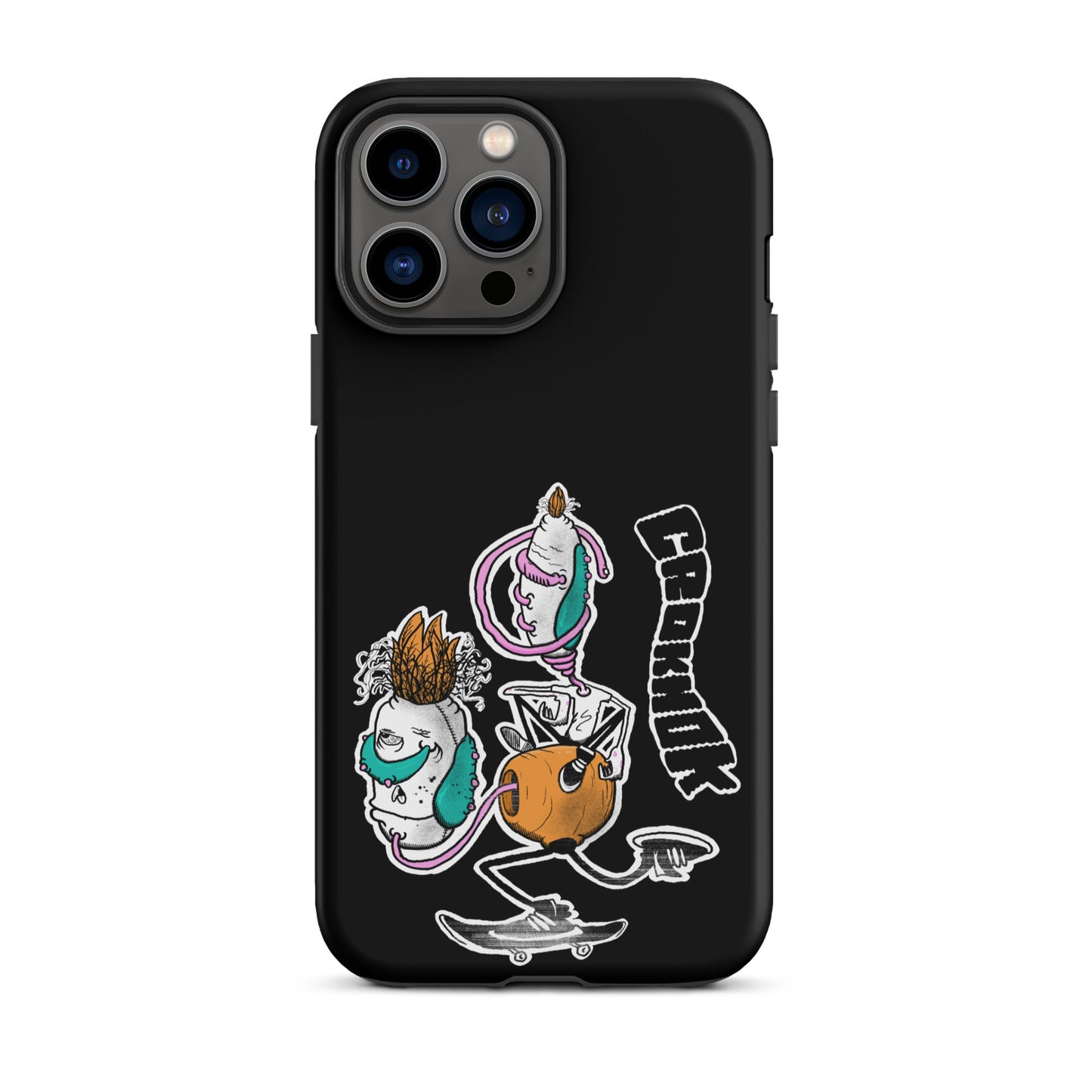 iPhone case - Skateboarding AS0025 Black