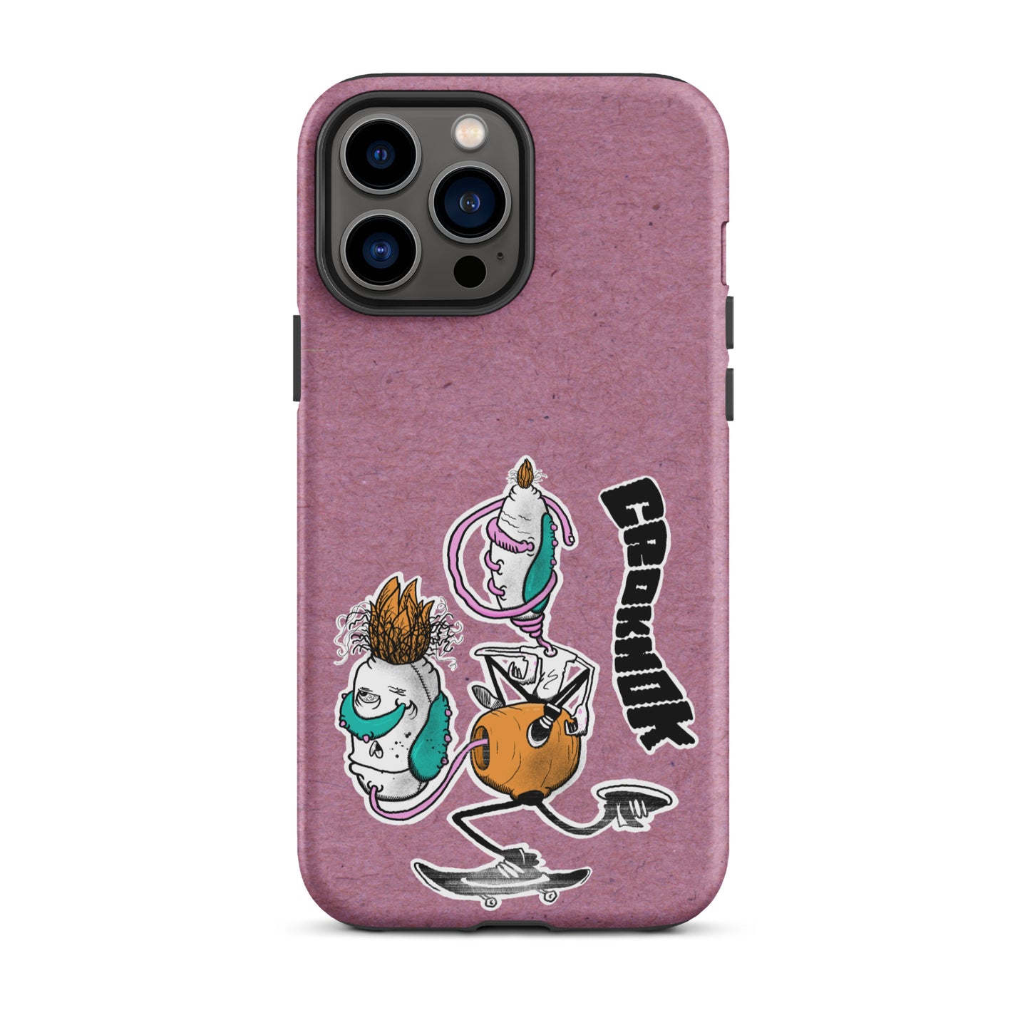 iPhone case - Skateboarding AS0025 Pink