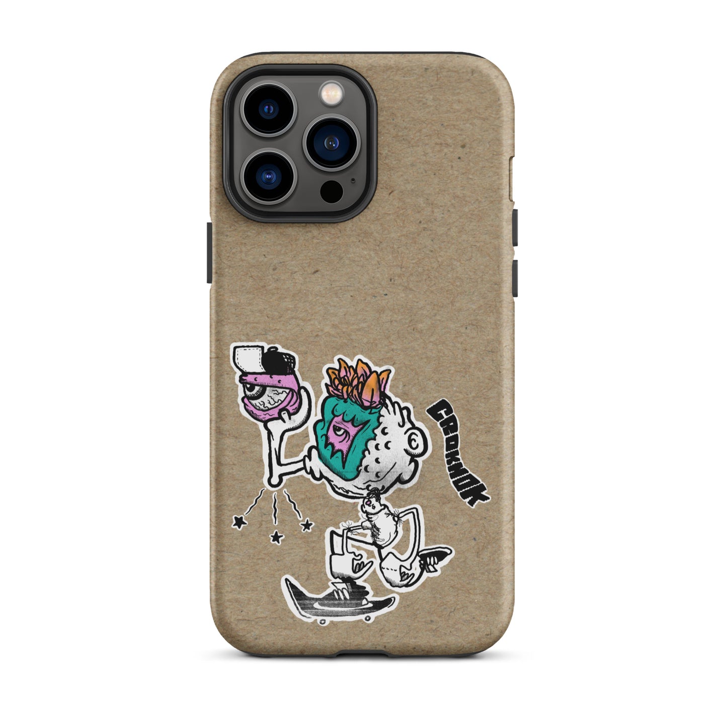 iPhone case - Skateboarding AS0025 Beigh