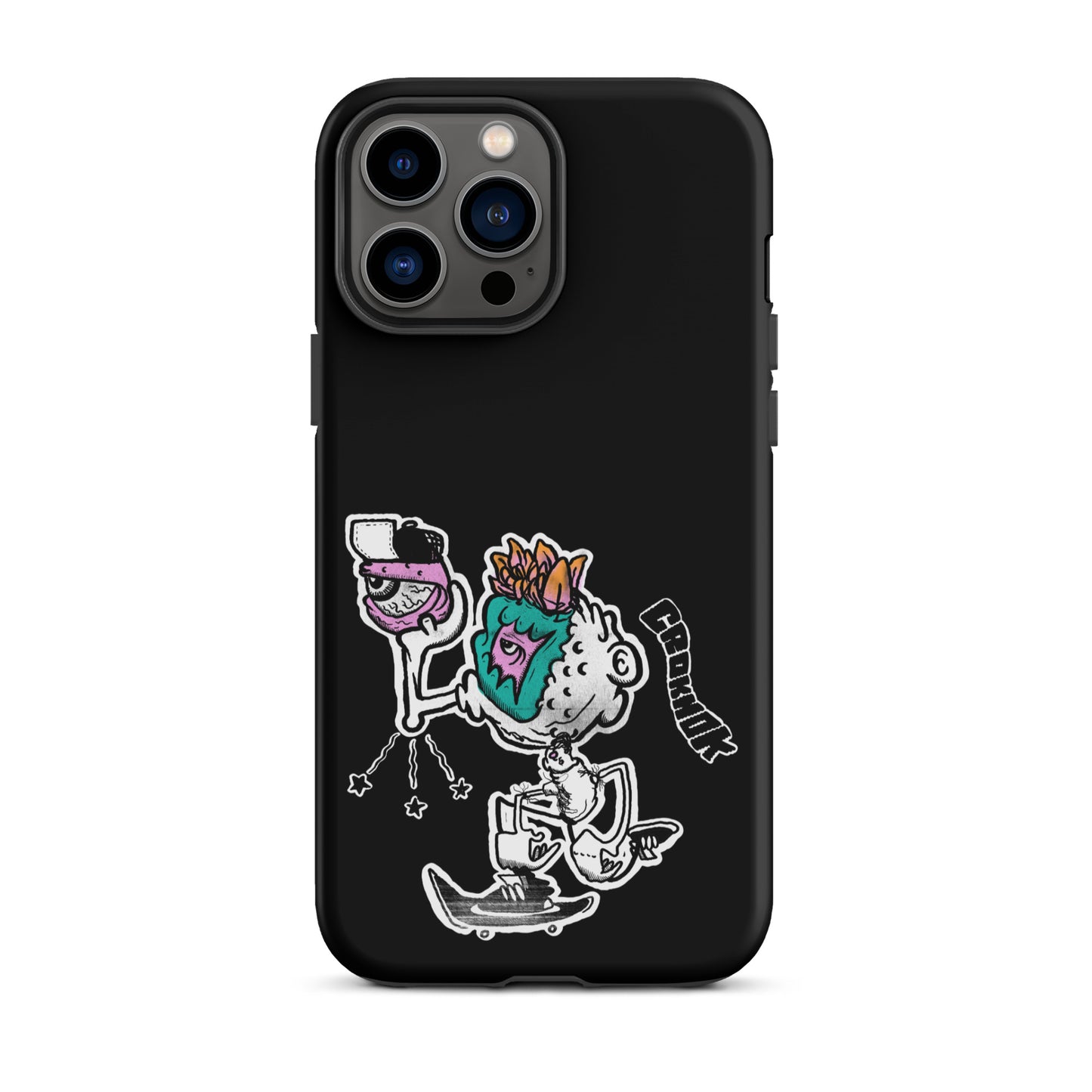 iPhone case - Skateboarding AS0025 Black