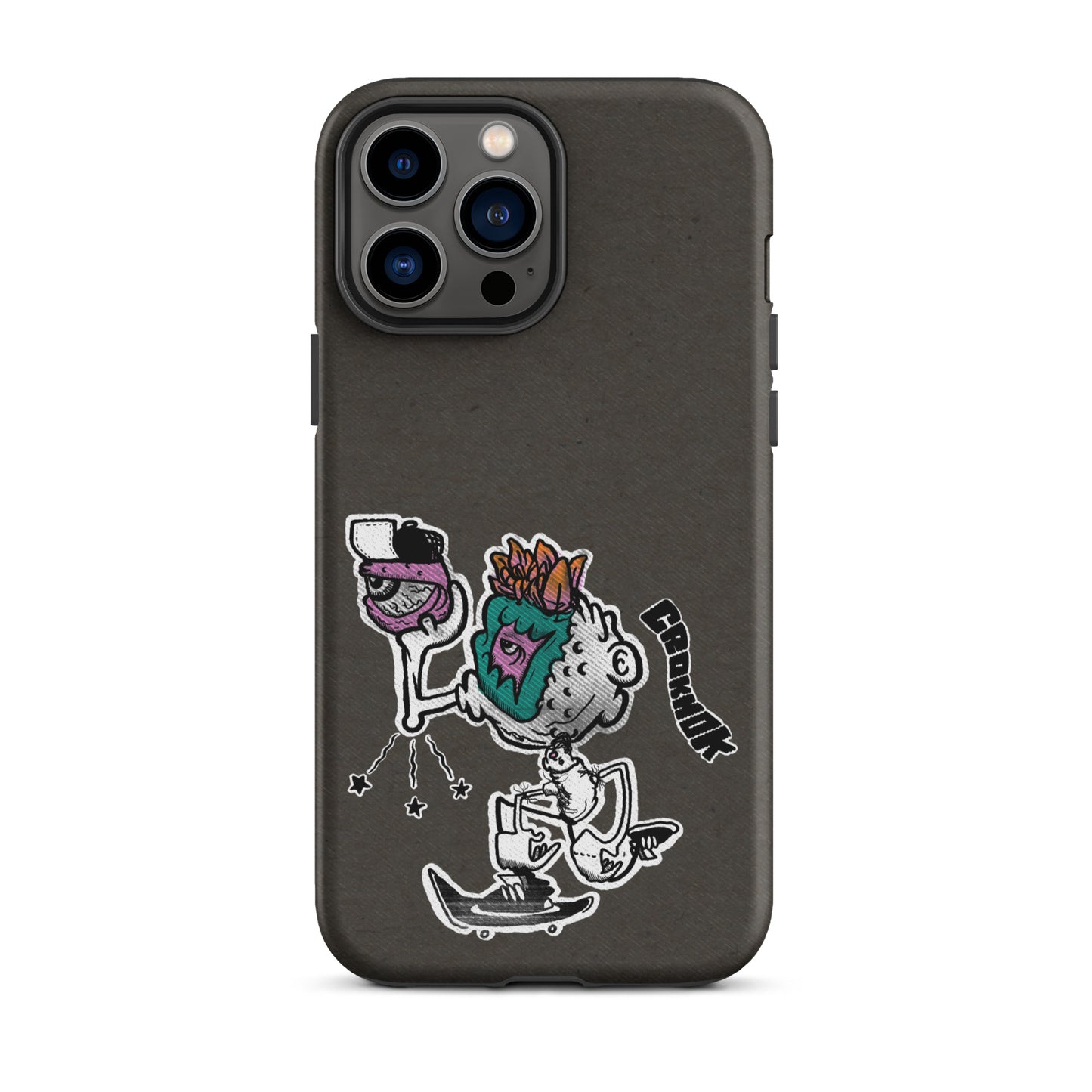 iPhone case - Skateboarding AS0025 grey