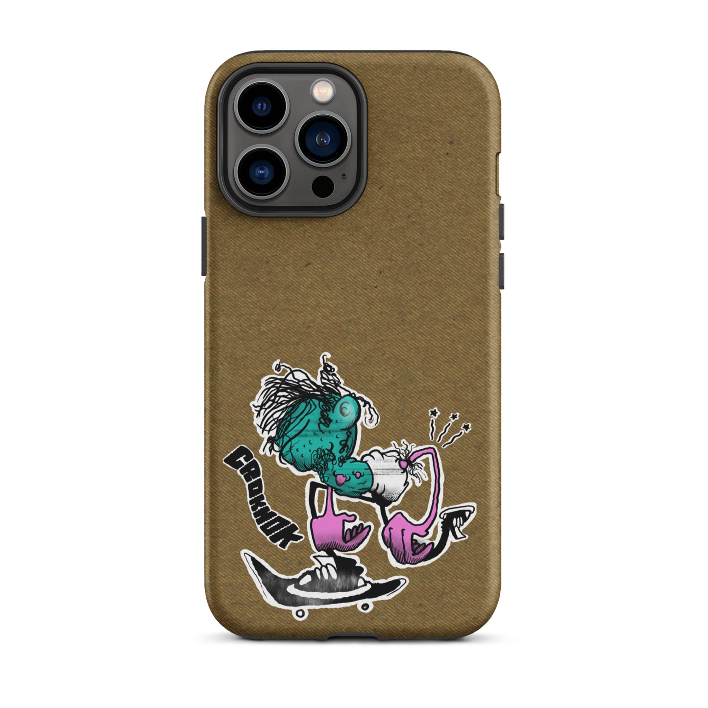 iPhone case - Skateboarding AS0028 Brown