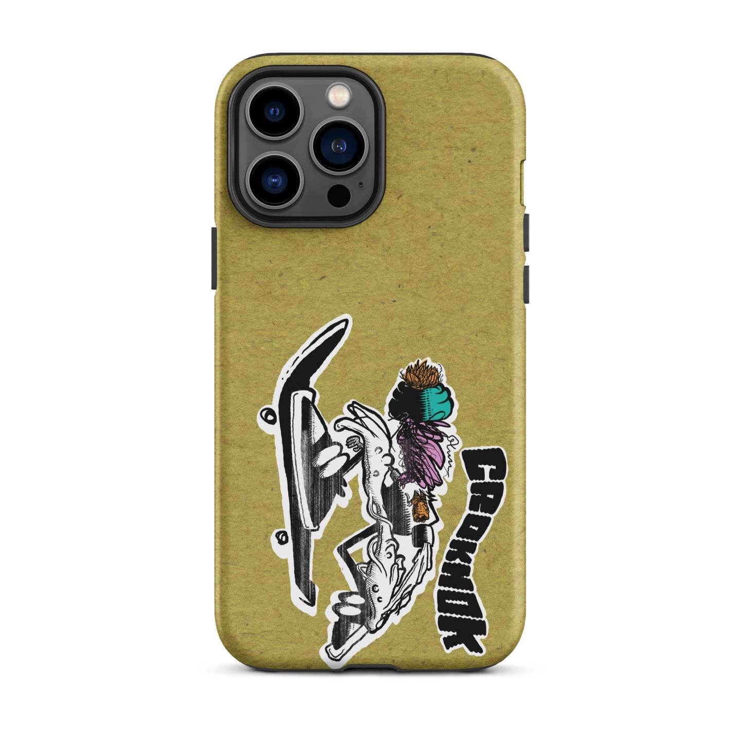 iPhone case - Skateboarding AS0035 Yellow