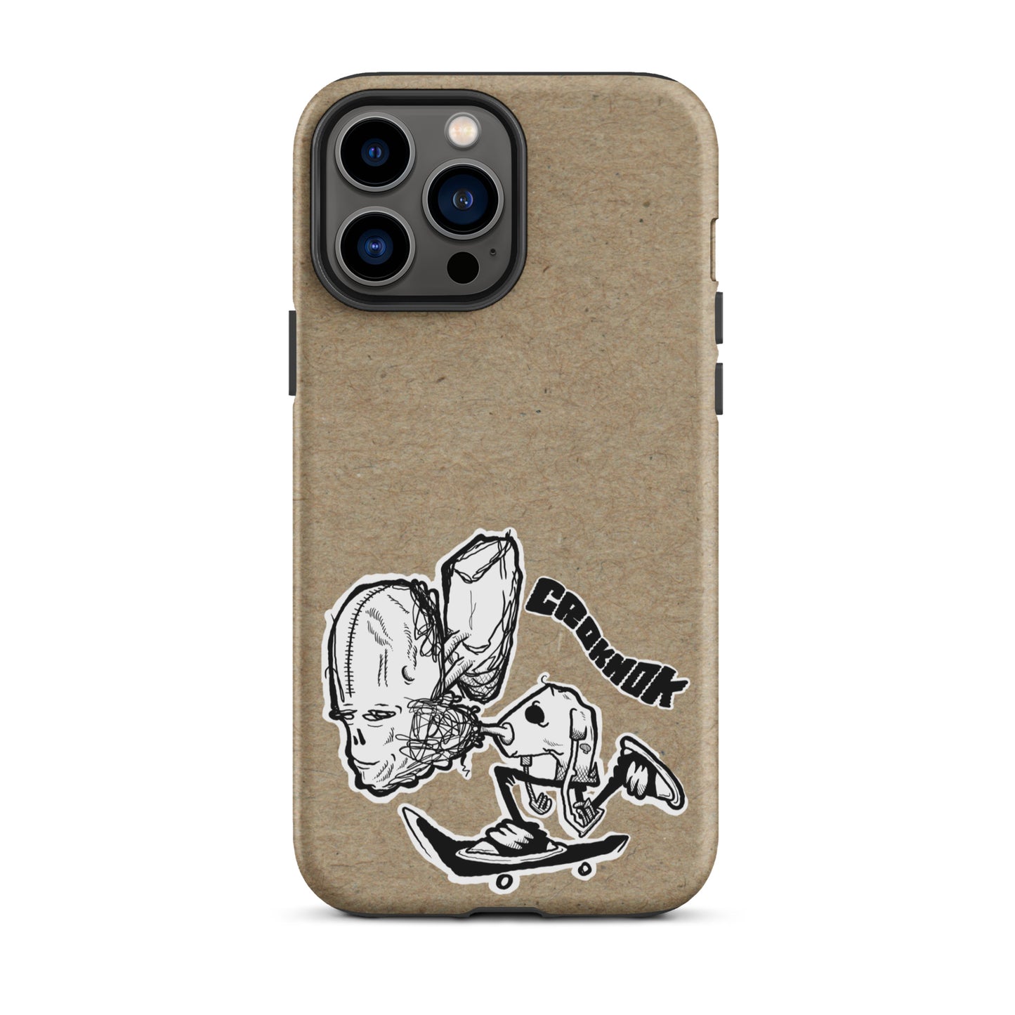 iPhone case - Skateboarding AS0037 Beigh