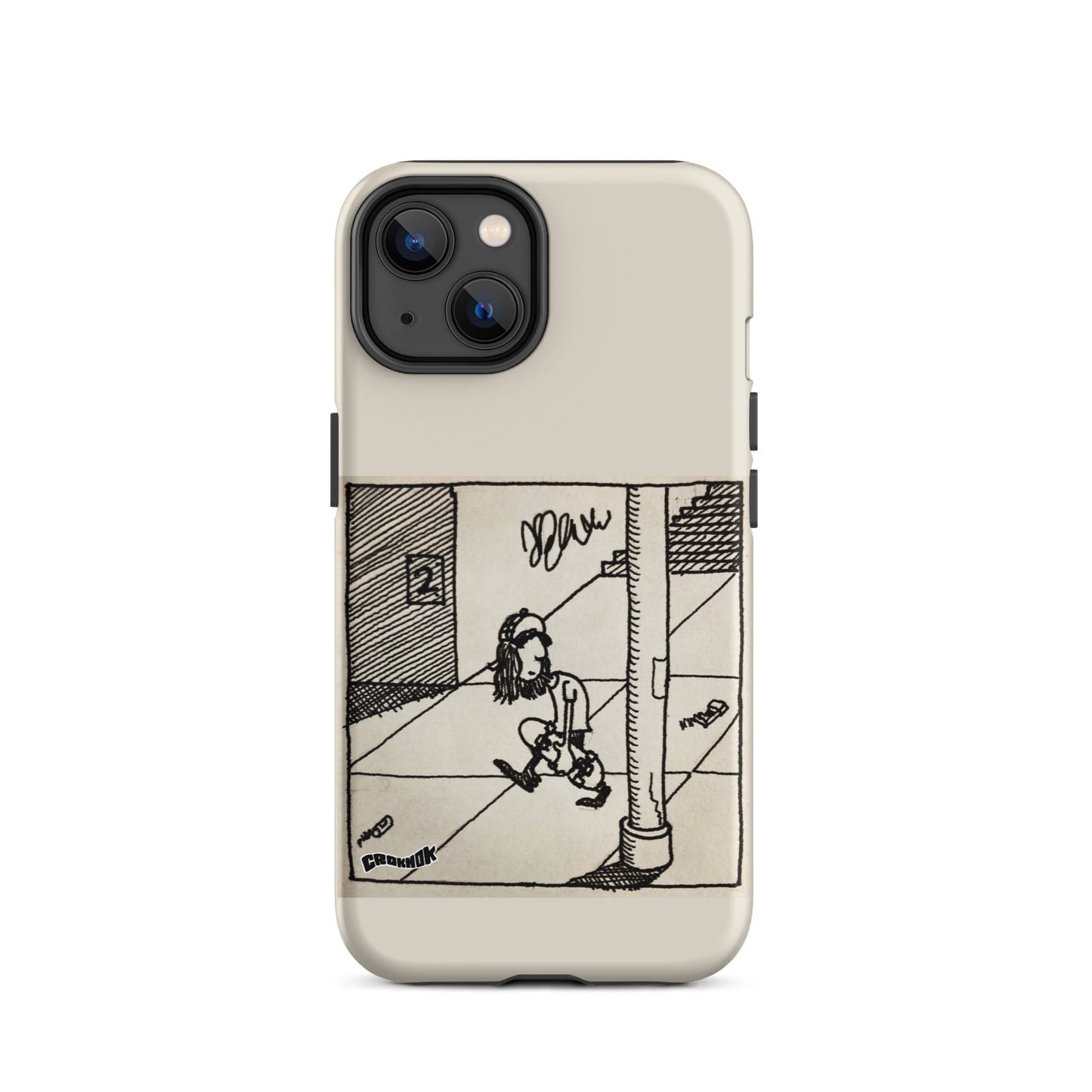 iphone case - skateboarding comics 2308