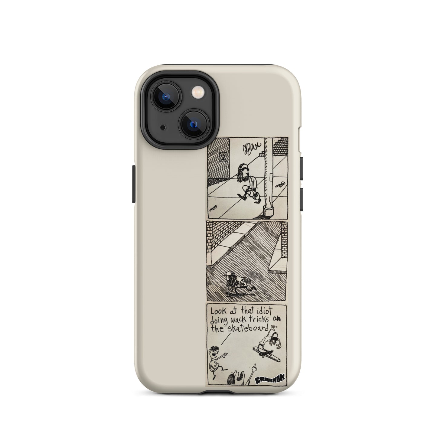 iphone case - skateboarding comics 2308