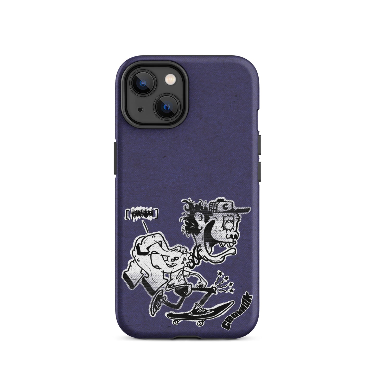 iPhone case - Skateboarding AS0017 Blue