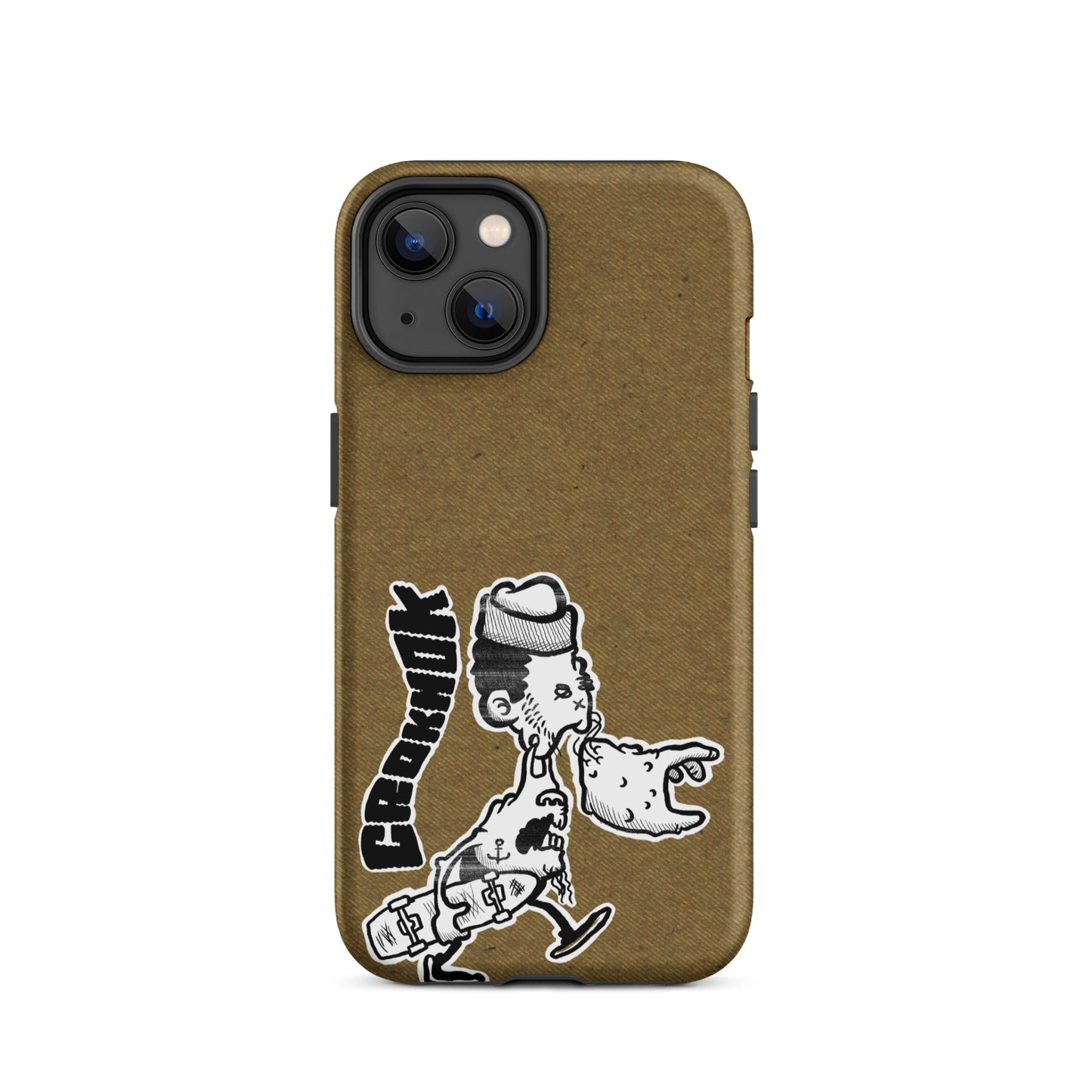 iPhone case - Skateboarding AS0010 Brown