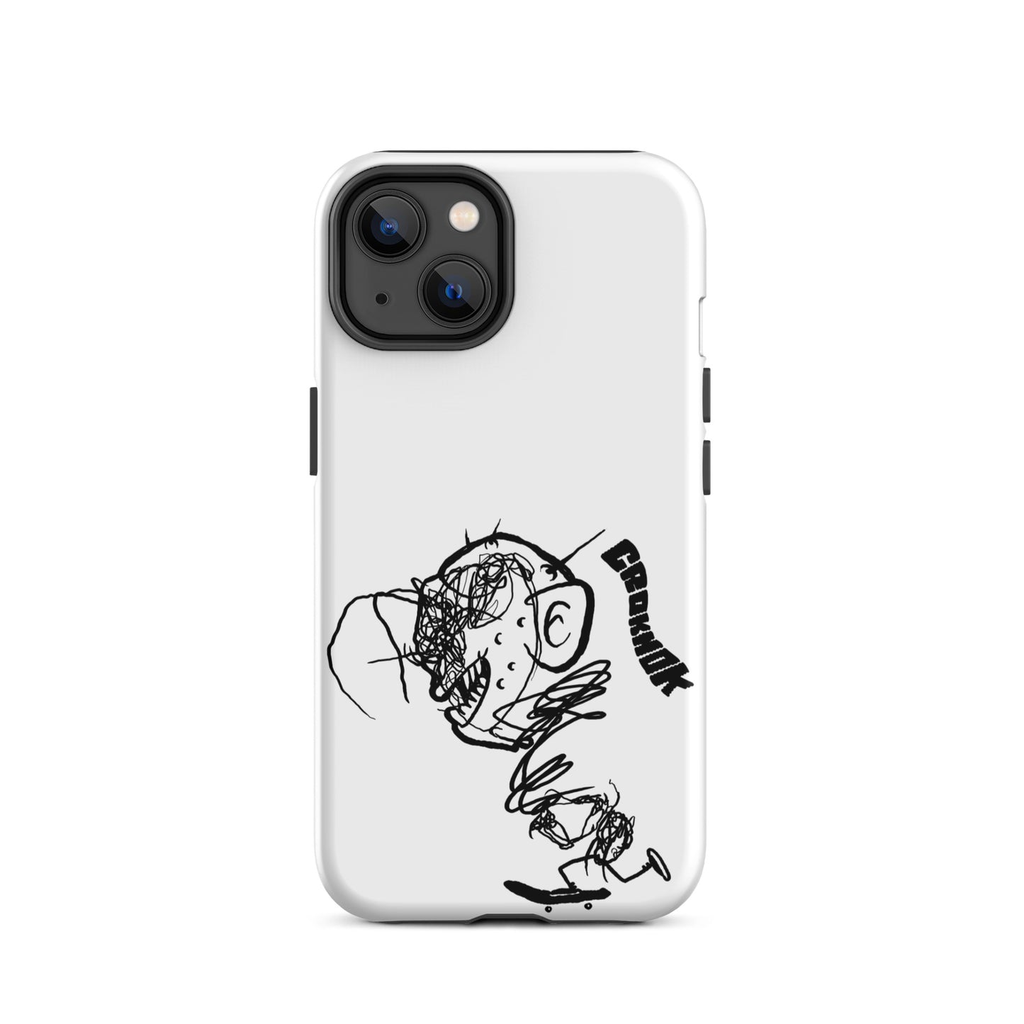 iPhone case - Skateboarding AS0021 White