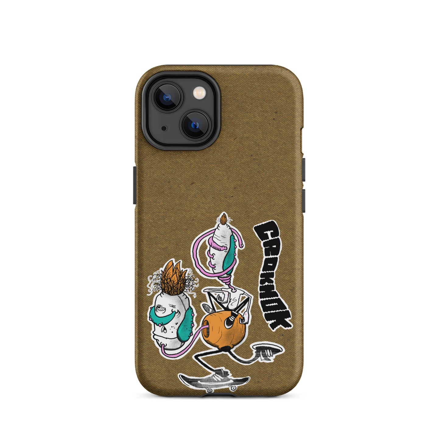 iPhone case - Skateboarding AS0025 Brown