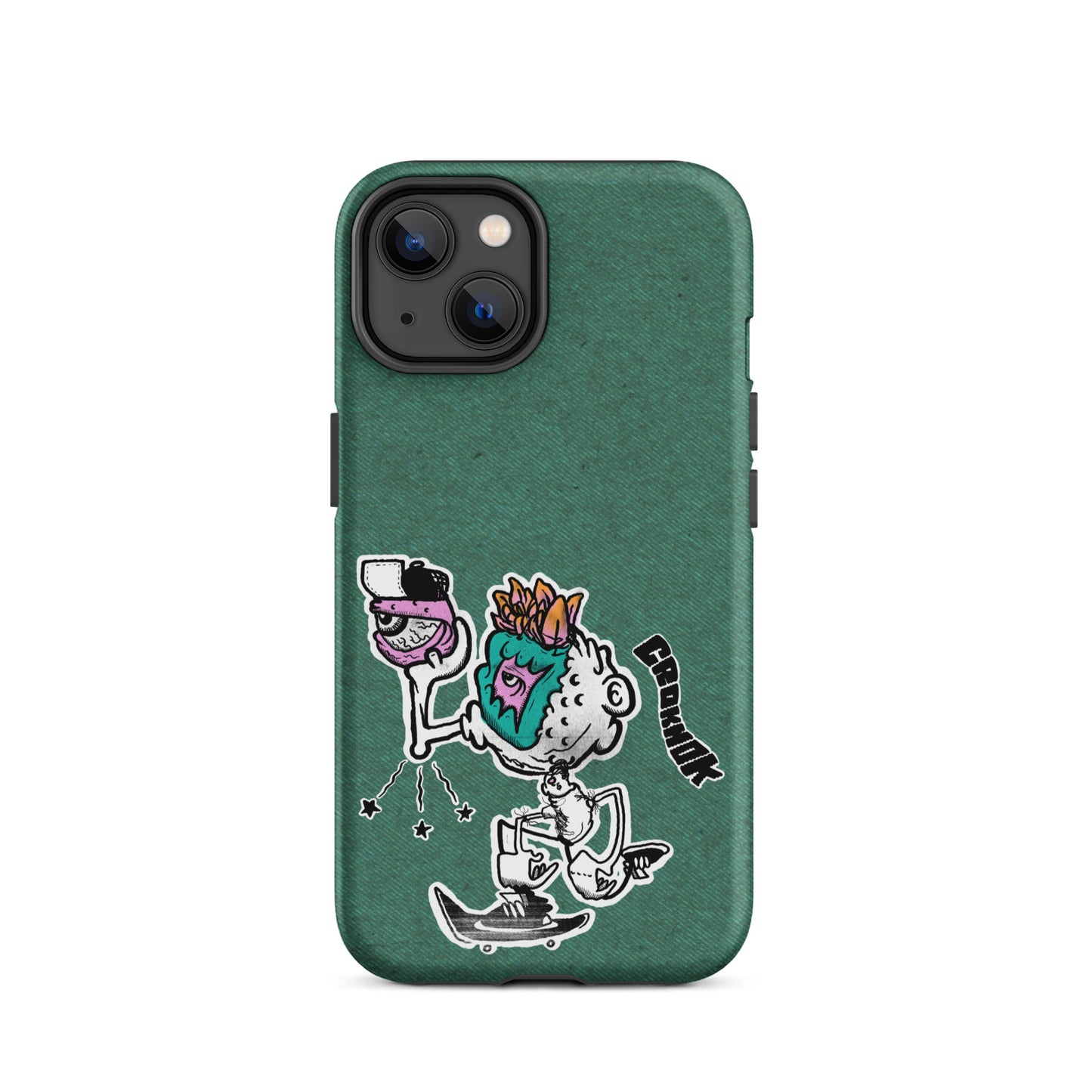 iPhone case - Skateboarding AS0025 Green