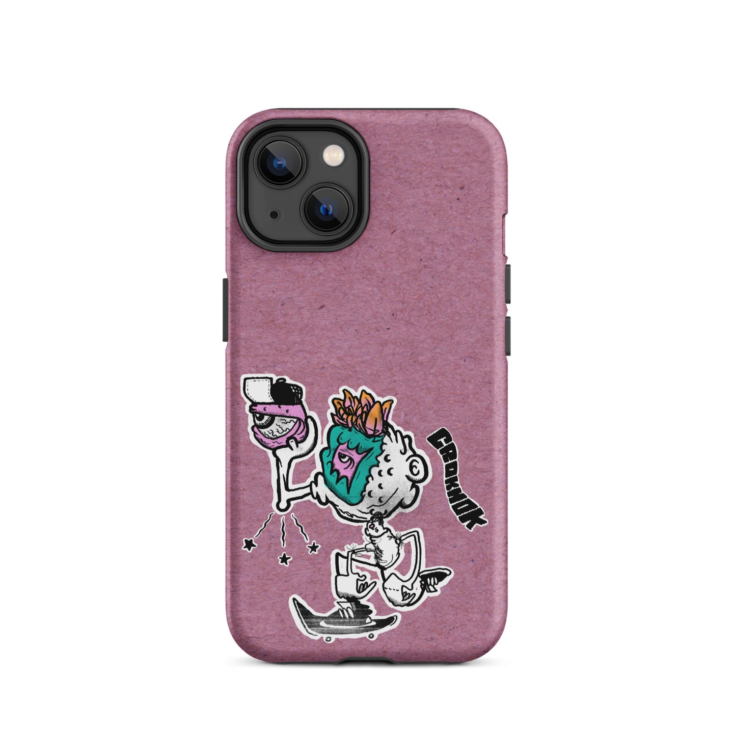 iPhone case - Skateboarding AS0025 Pink