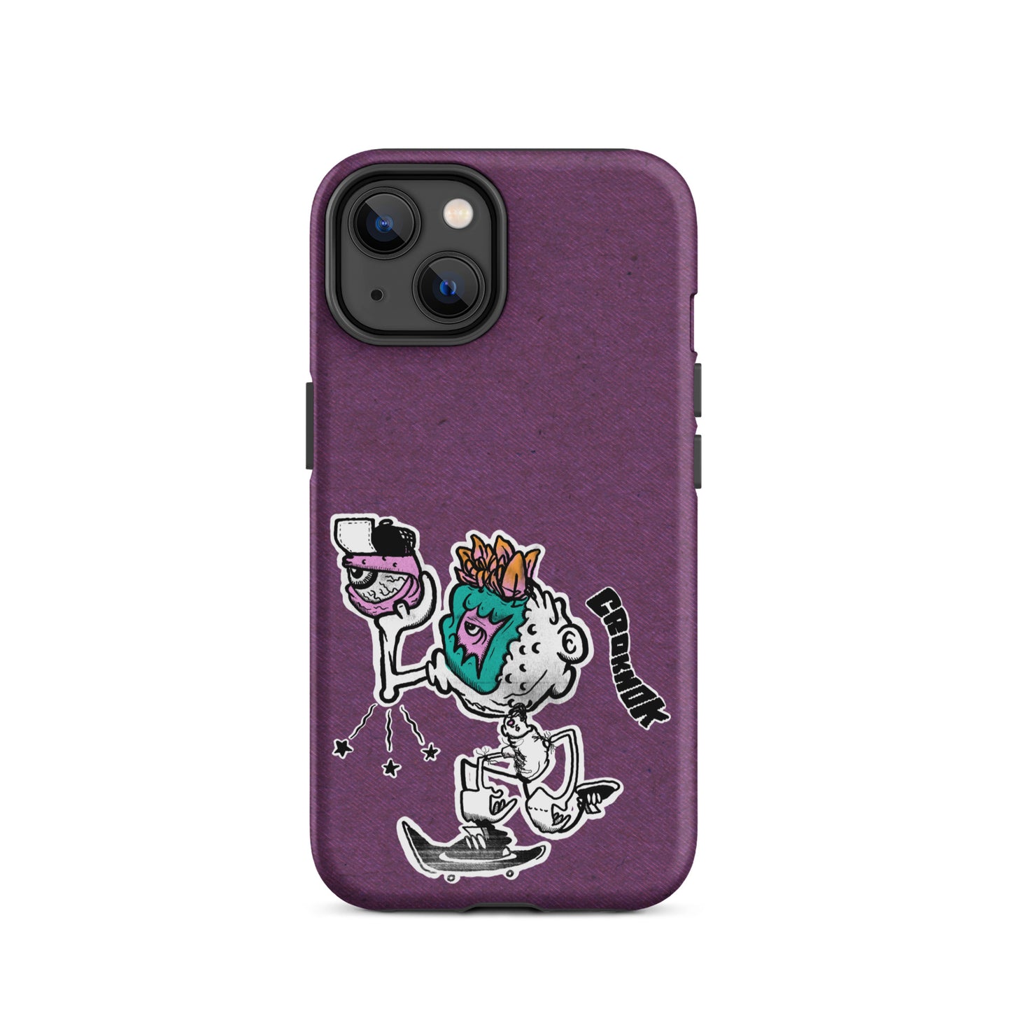 iPhone case - Skateboarding AS0025 Purple