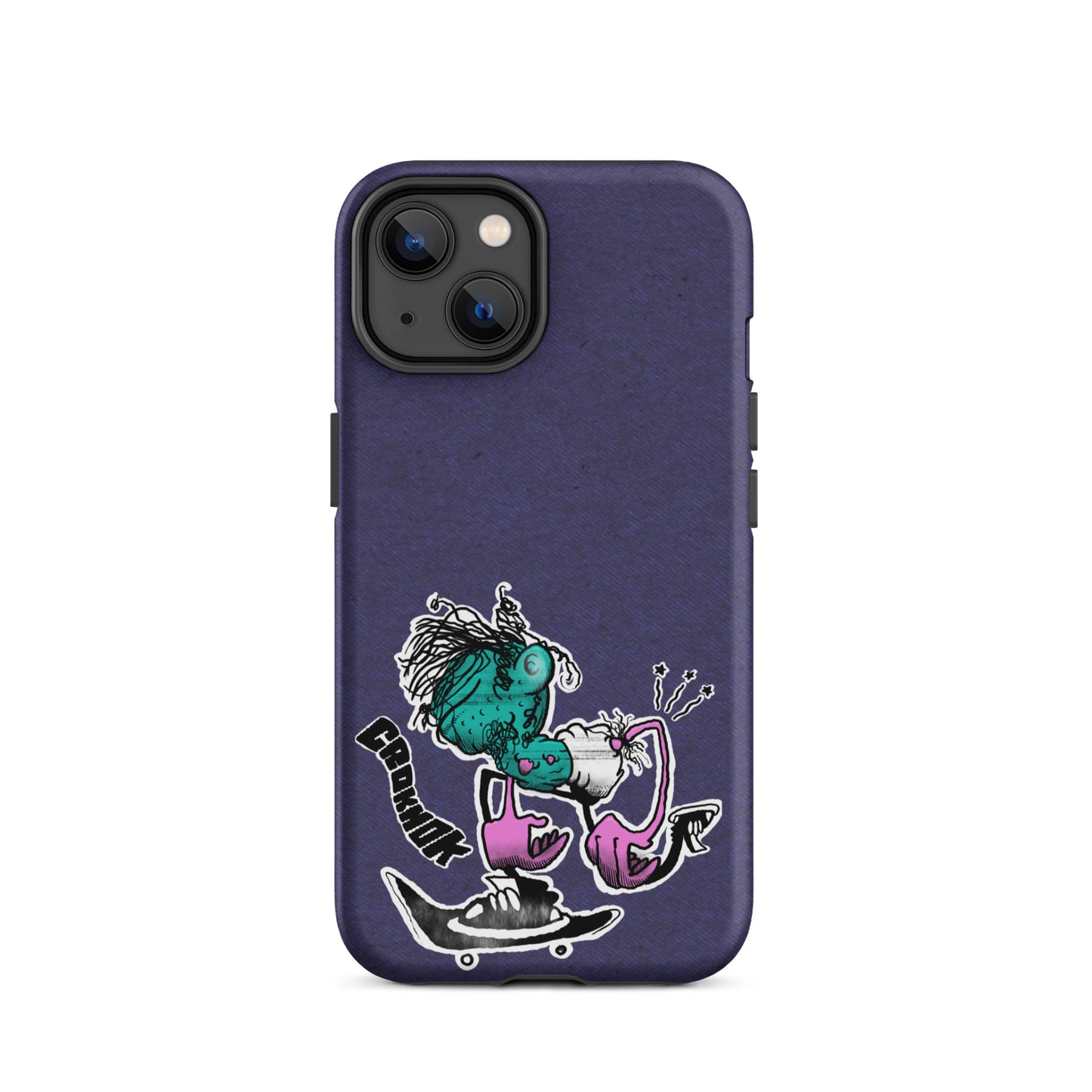 iPhone case - Skateboarding AS0028 Blue