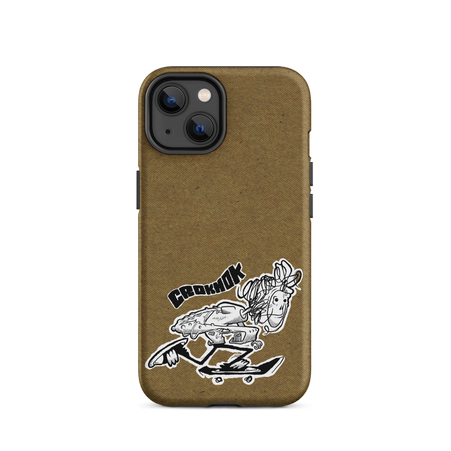 iPhone case - Skateboarding AS0039 Brown