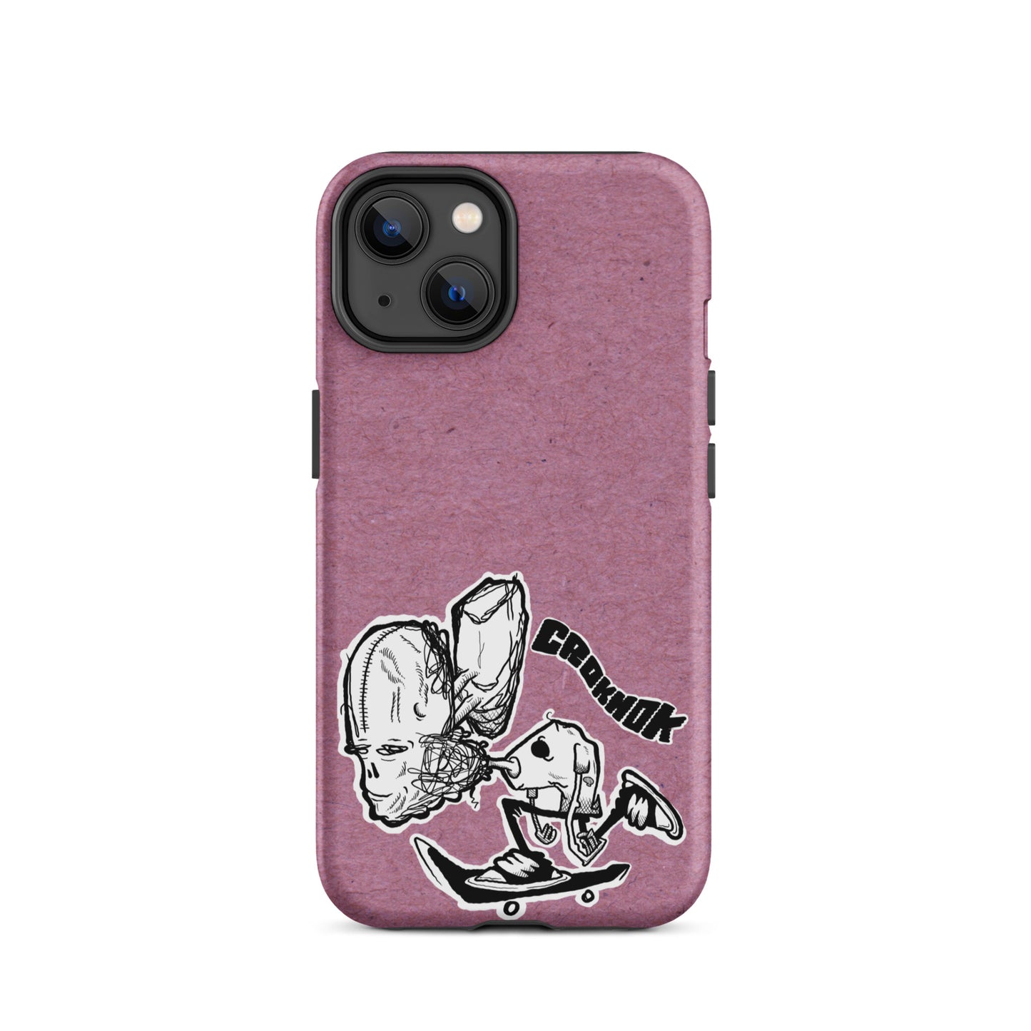 iPhone case - Skateboarding AS0037 Pink