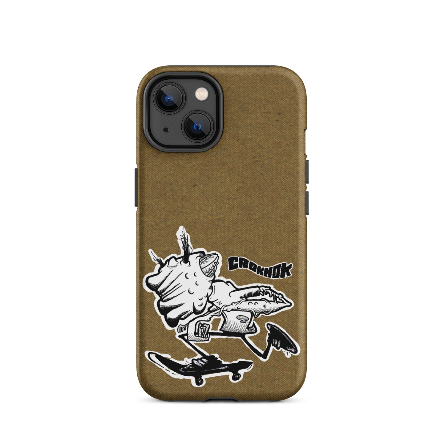 iPhone case - Skateboarding AS0036 Brown