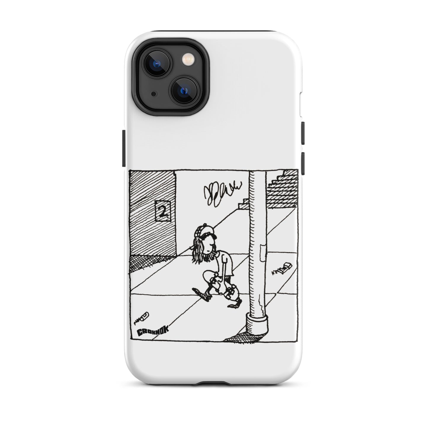 iphone case - skateboarding comics 2308