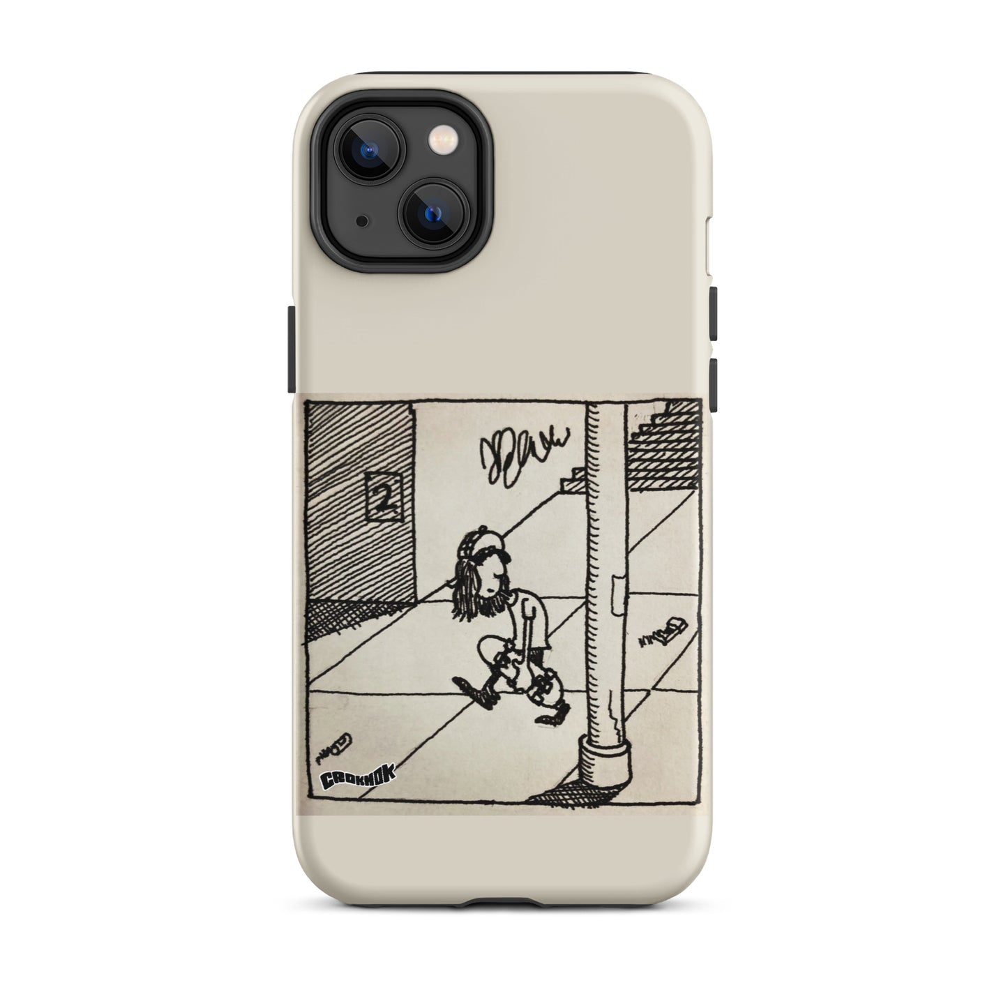 iphone case - skateboarding comics 2308