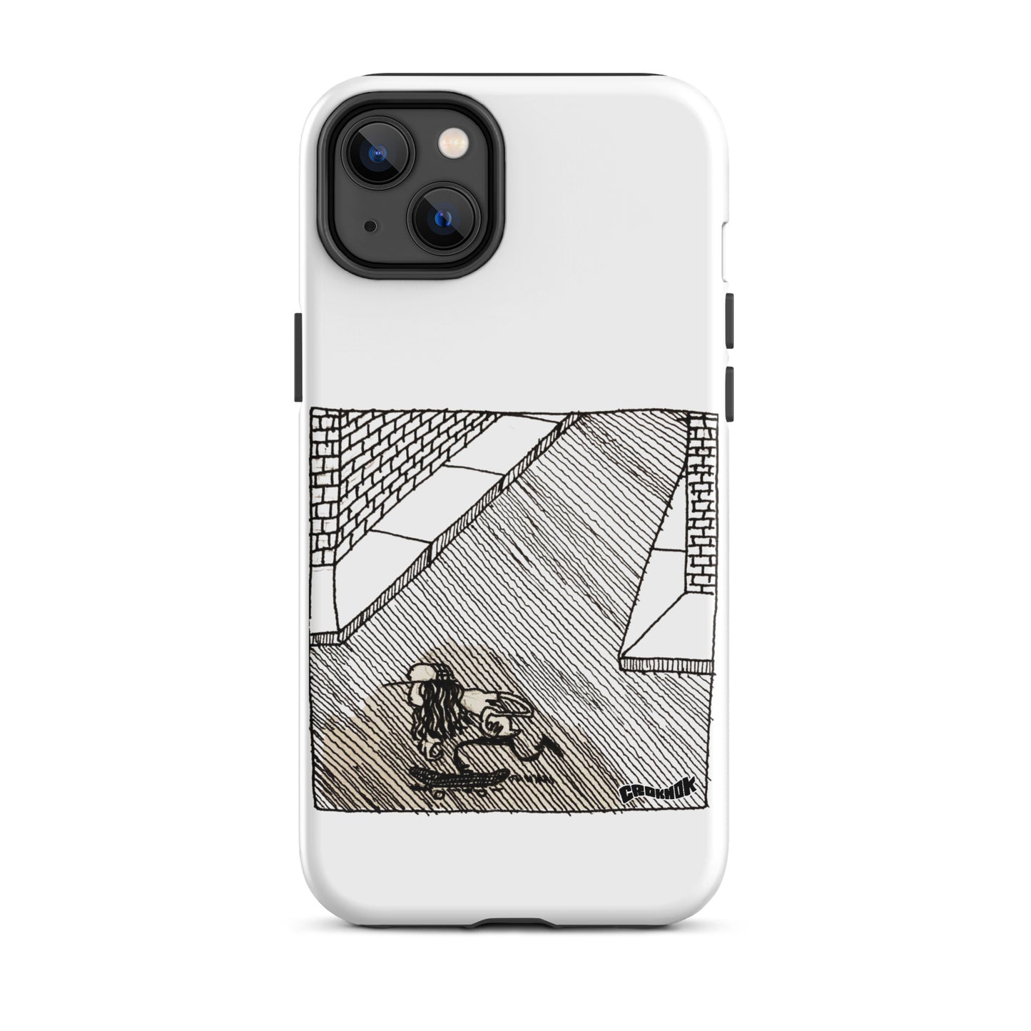 iphone case - skateboarding comics 2309