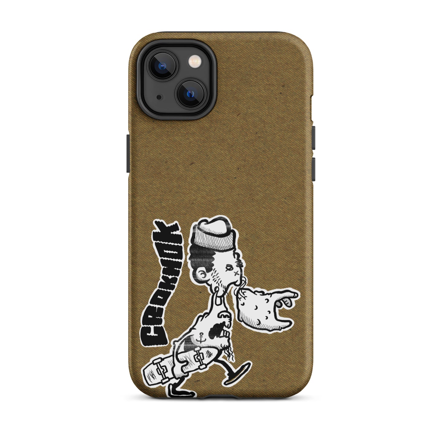 iPhone case - Skateboarding AS0010 Brown