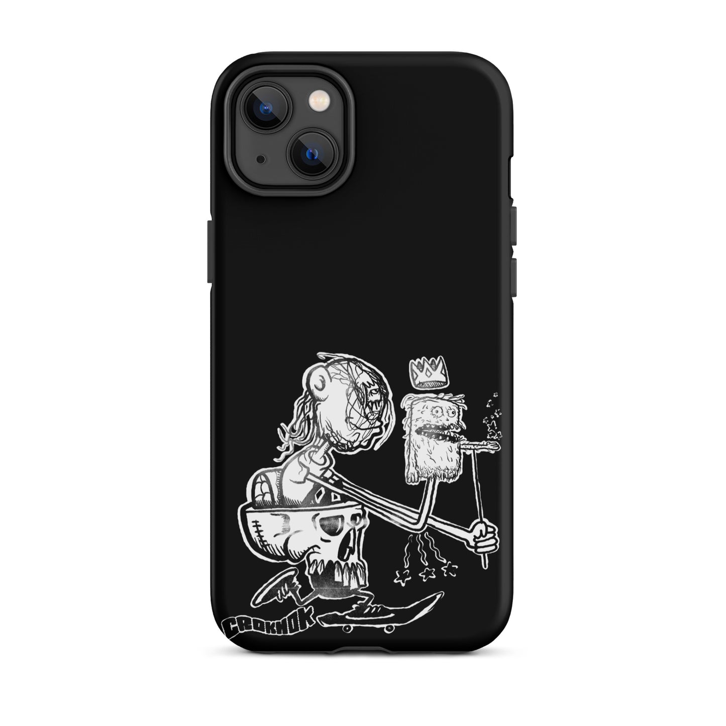 iPhone case - Skateboarding AS0019 Black