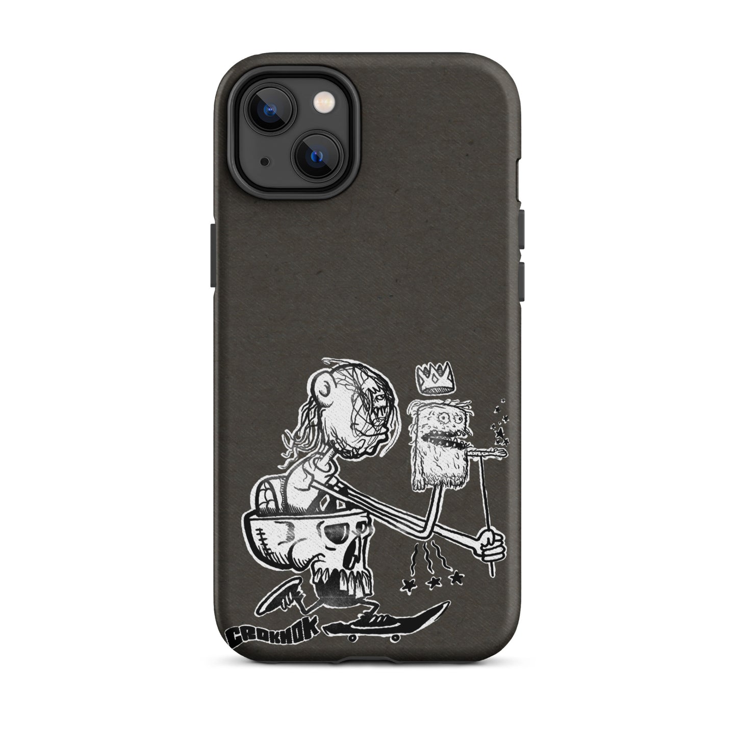 iPhone case - Skateboarding AS0019 Grey