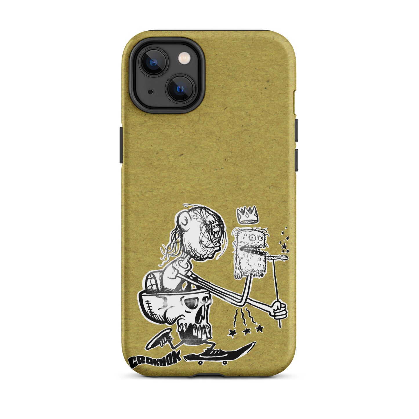 iPhone case - Skateboarding AS0019 Yellow